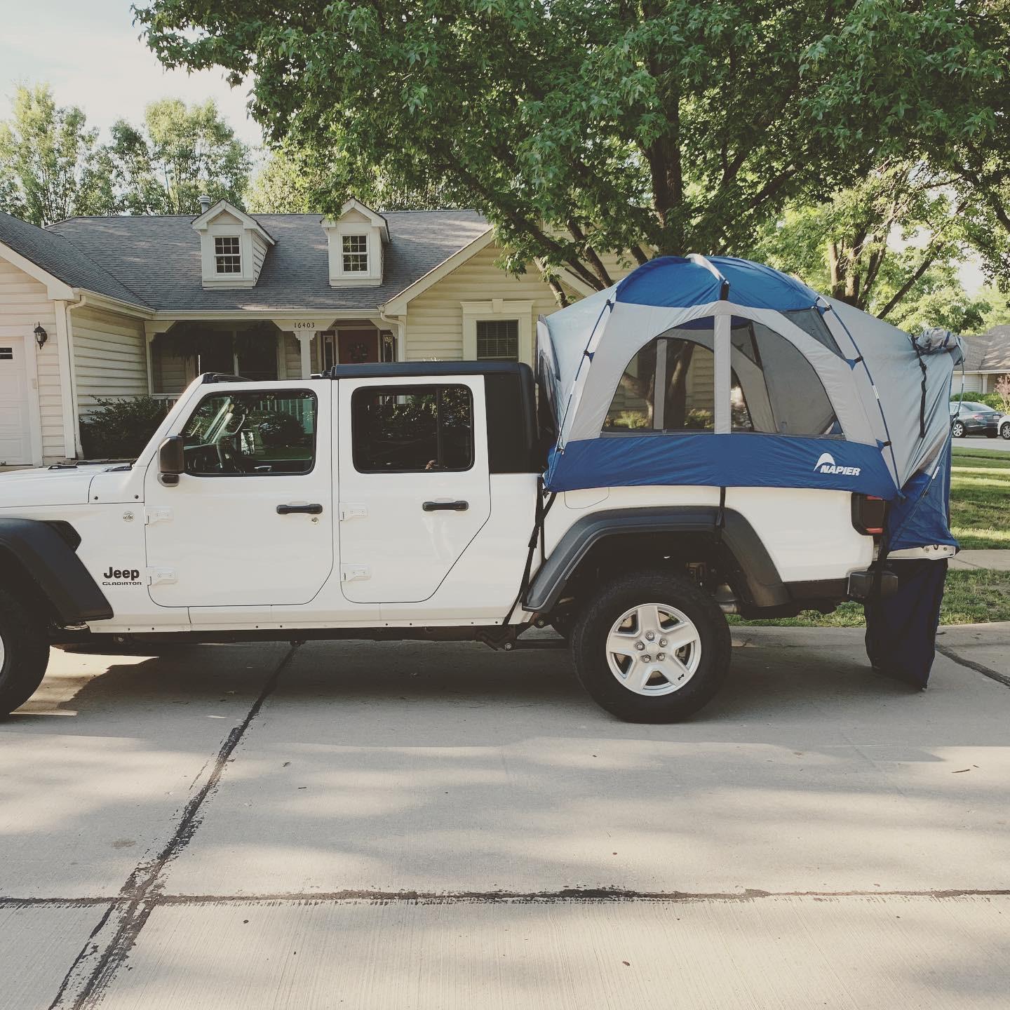 Jeep Gladiator Bed Tent aDyTgoK
