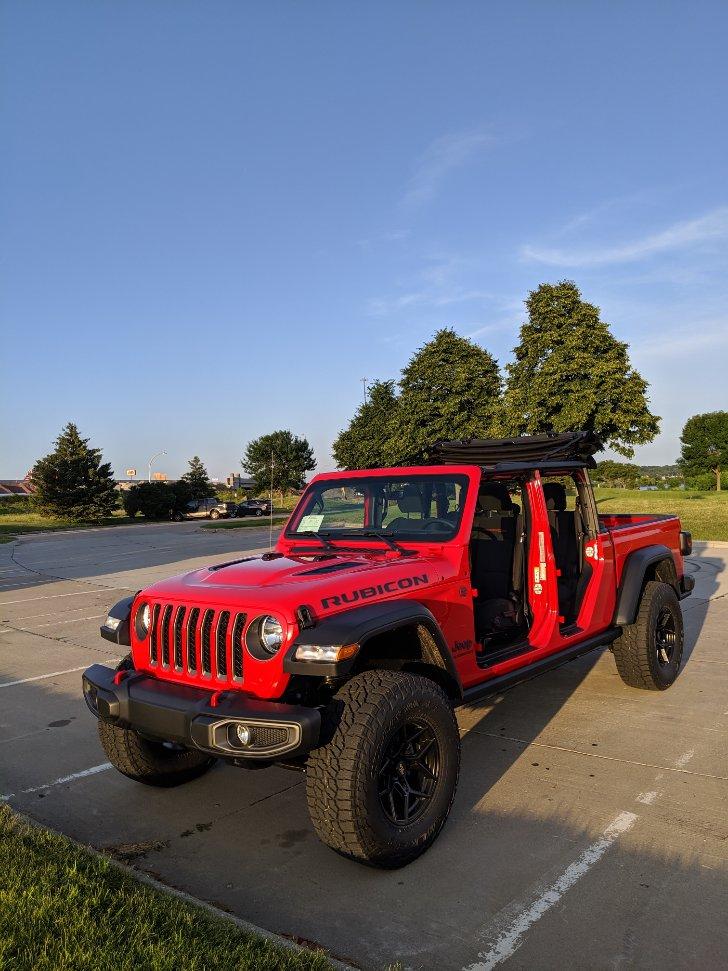 Jeep Gladiator FIRECRACKER RED Gladiator JT Club KbPQFjk