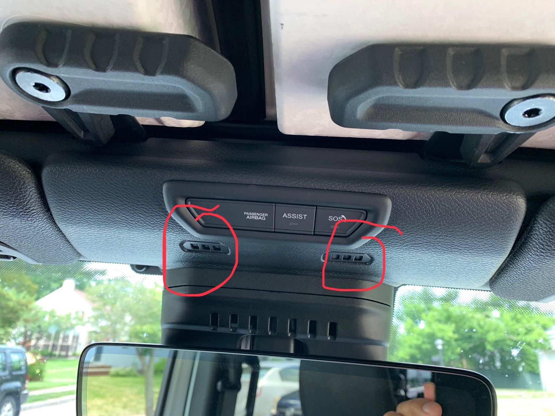 Jeep Gladiator How to remove this top panel? AB150404-92B8-4FAF-AE3C-1648D14846EC