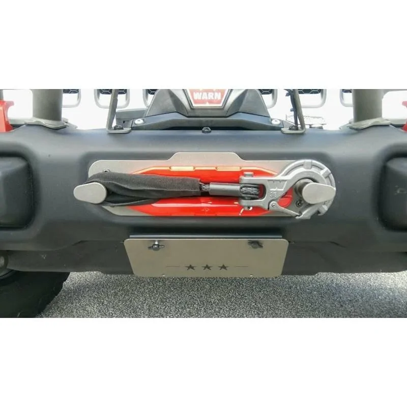 Jeep Gladiator Front License Plate Brackets jl-stealth-front-license-plate-bracket-fram