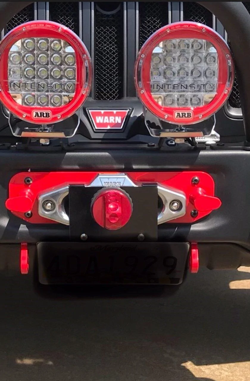 Jeep Gladiator Front License Plate Brackets IMG_6702_1024x1024@2x