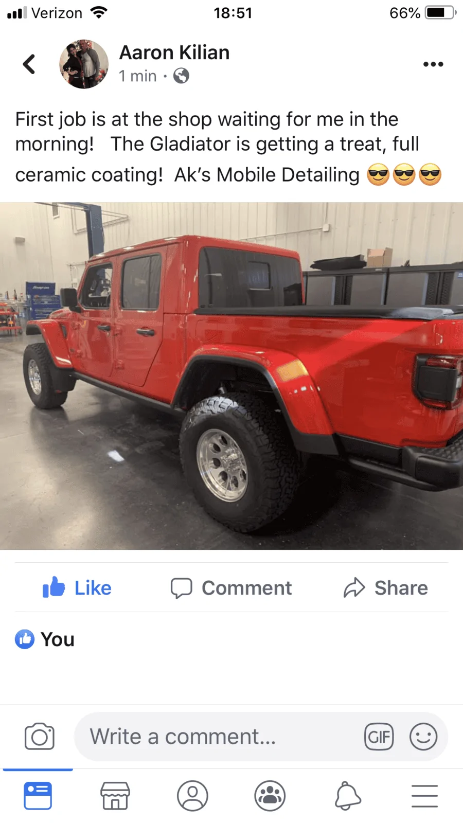 Jeep Gladiator Glad Grandpa Firecracker Red LE Build AE4FA17C-EE8A-4223-B8FE-A9809CEC1CC9