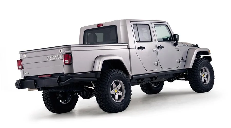 Jeep Gladiator Aftermarket rear bumper options brute_doublecab_studio_angled