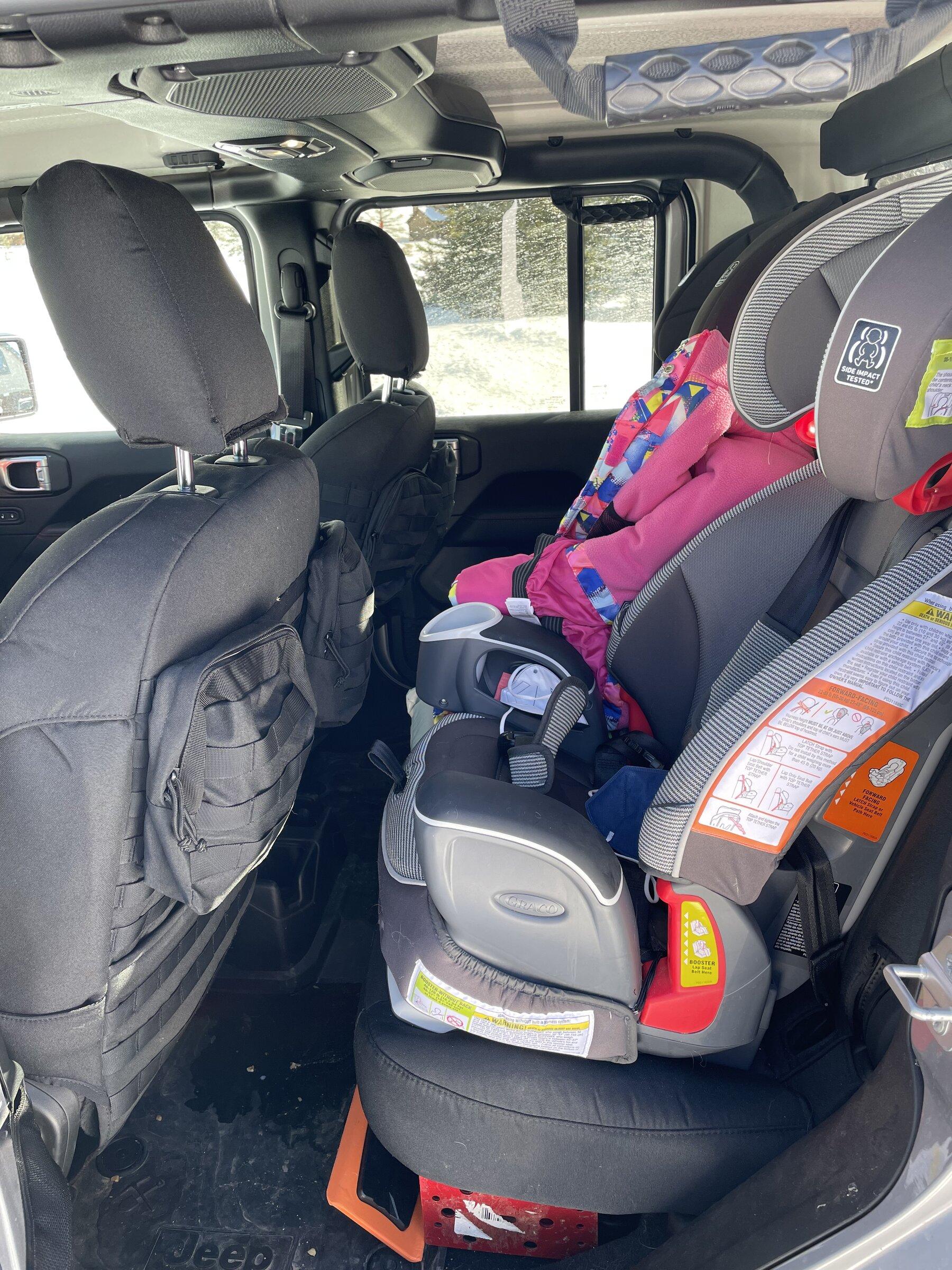 Jeep Gladiator Jt owners with kids and car seats 542AC34C-68BC-4C36-B842-A28923E524D2