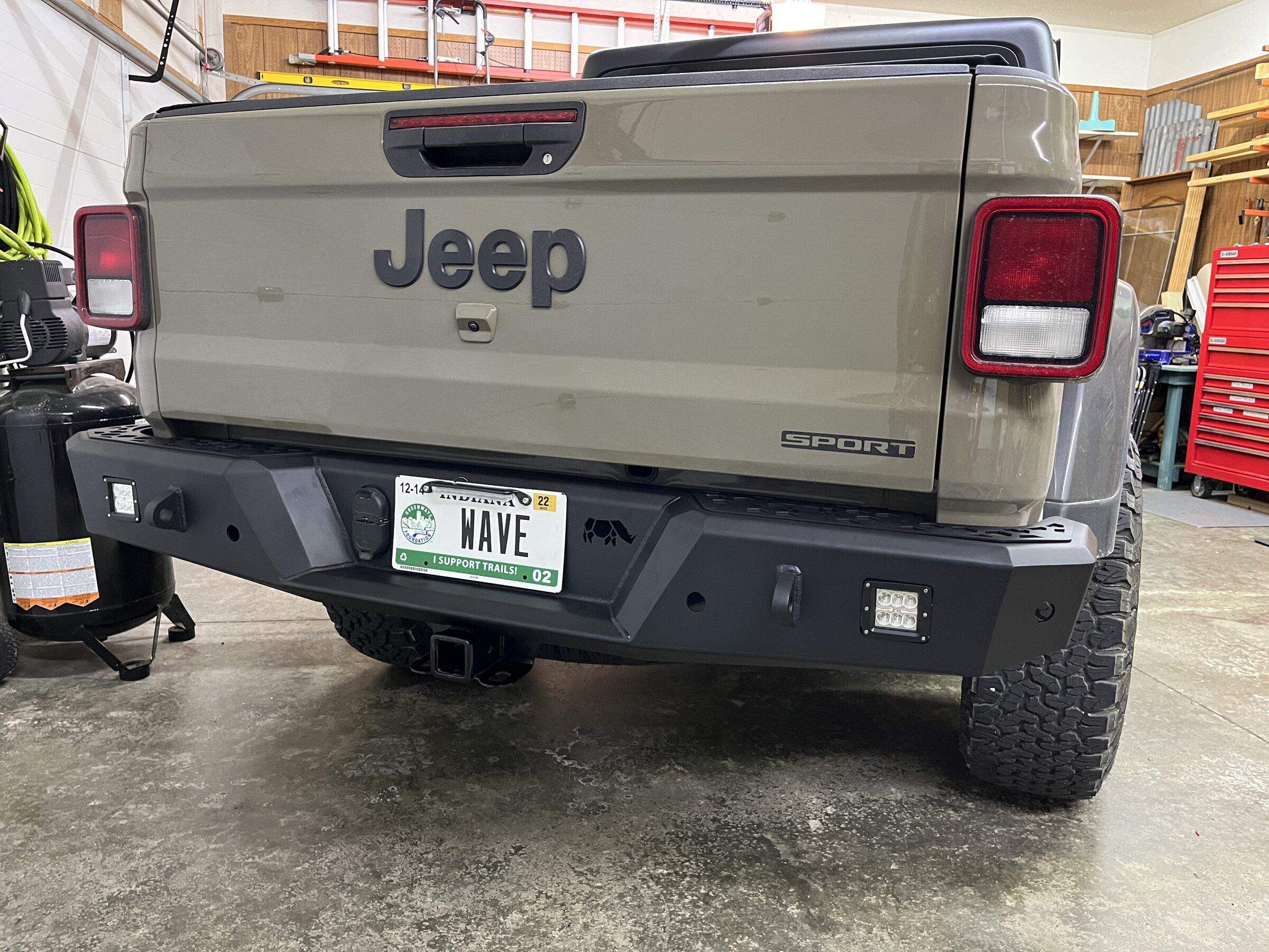Jeep Gladiator Save 50% off Gladiator Rear bumper - Save $499.97! 87CF8691-8C6D-47B0-8988-371565EF3A8C