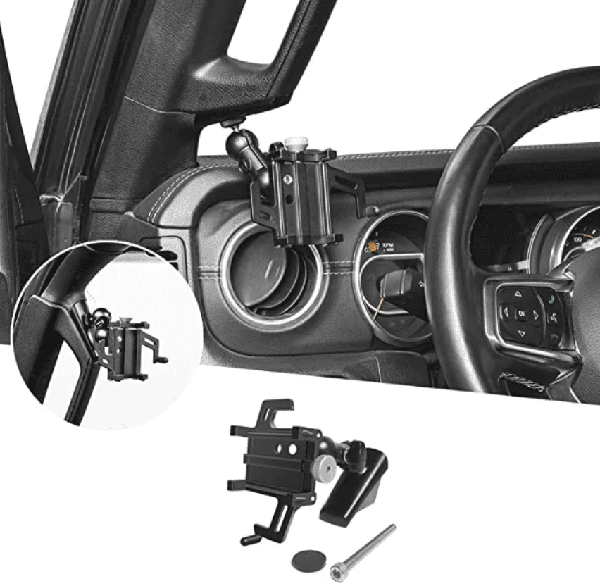 Jeep Gladiator Cell phone holder? Screen Shot 2022-01-10 at 9.14.12 AM