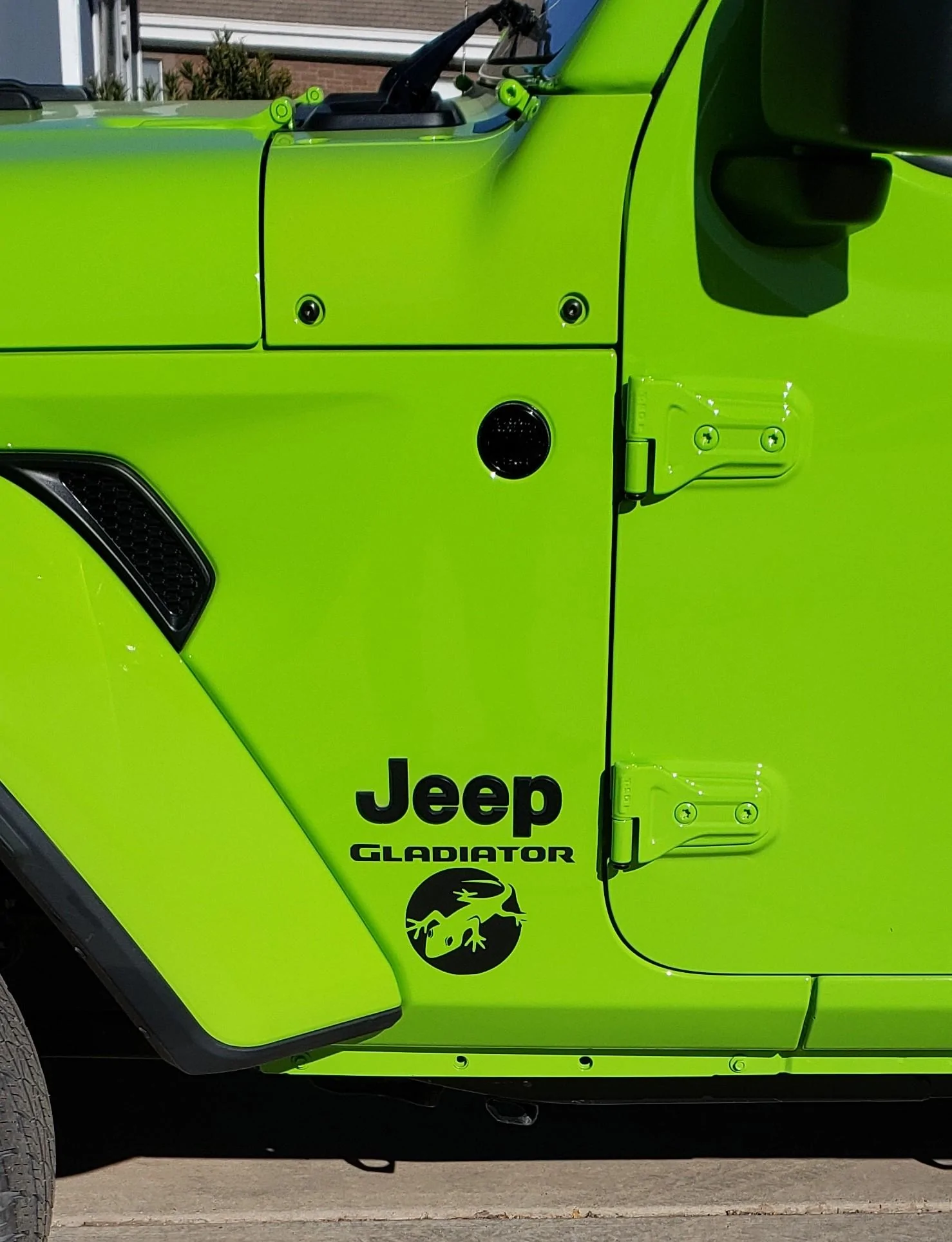 Jeep Gladiator Stickers and decal pics! Gecko Sticker