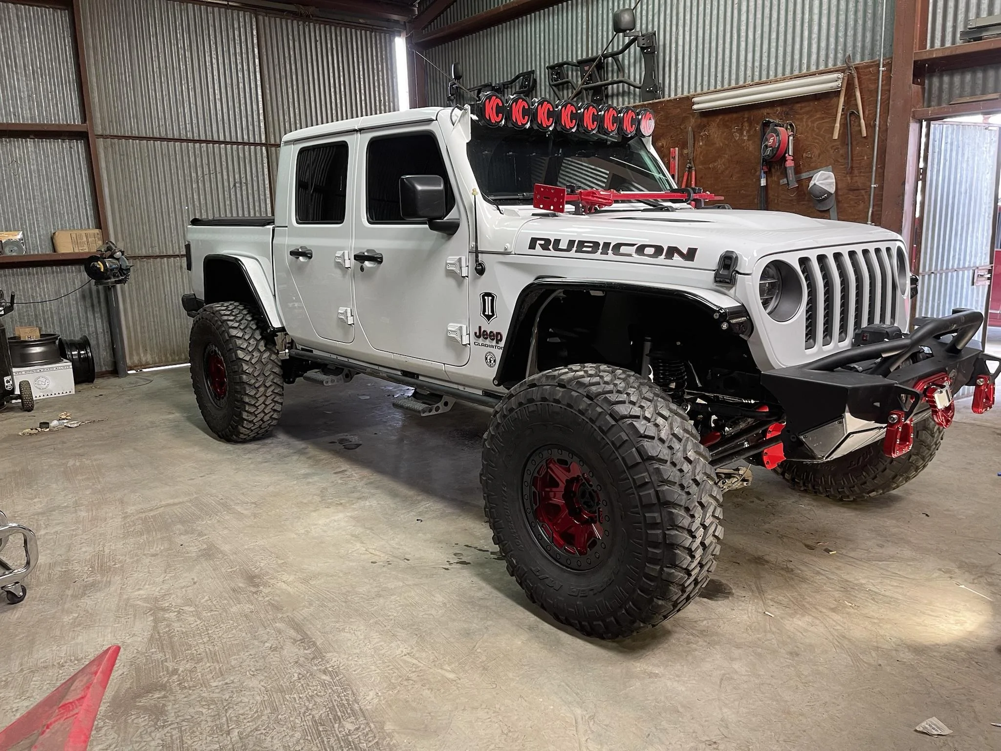 Jeep Gladiator JUNK YARD FORD 1 TON AXLE SWAP IMG_5402