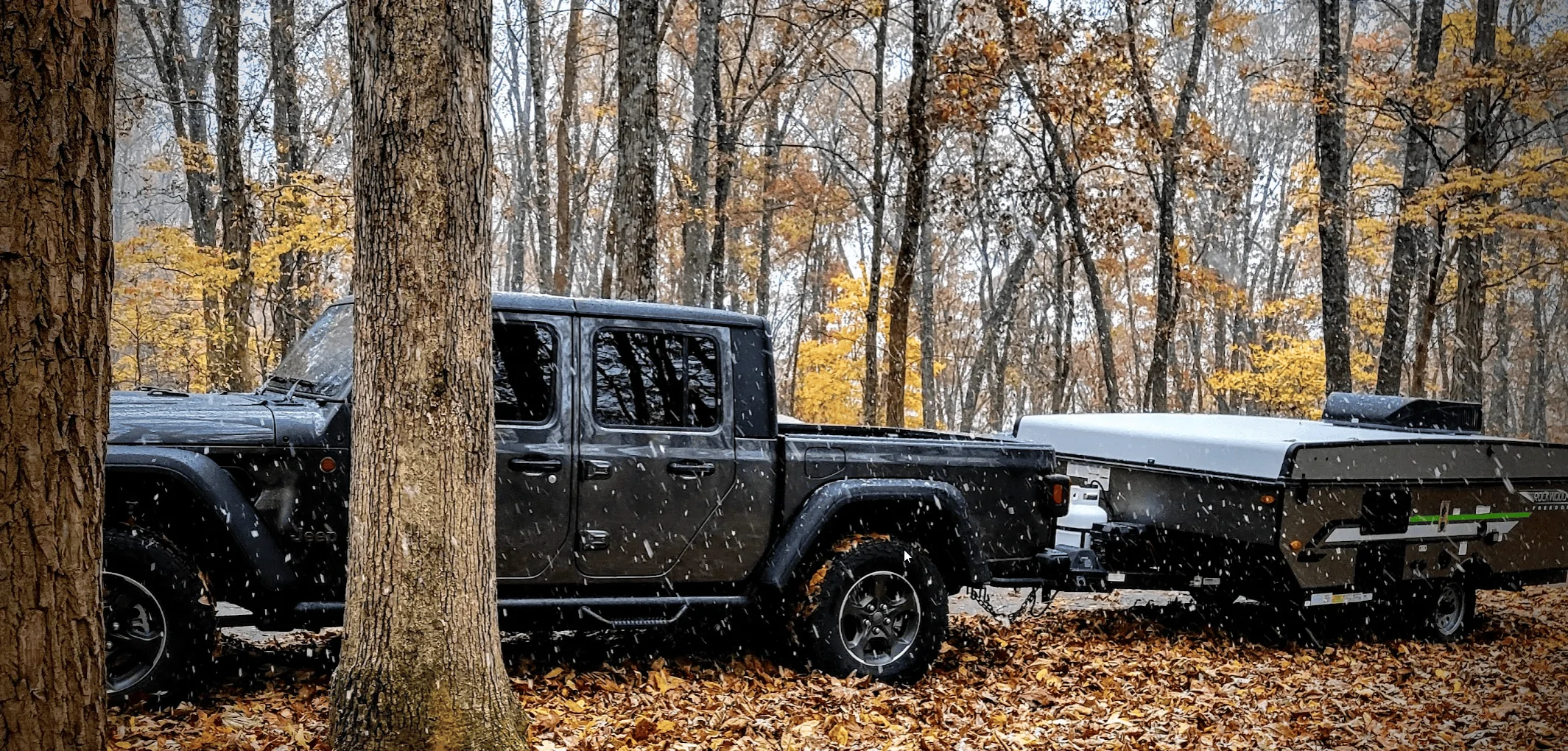 Jeep Gladiator How do you deal with a wet tent? 1641993025911