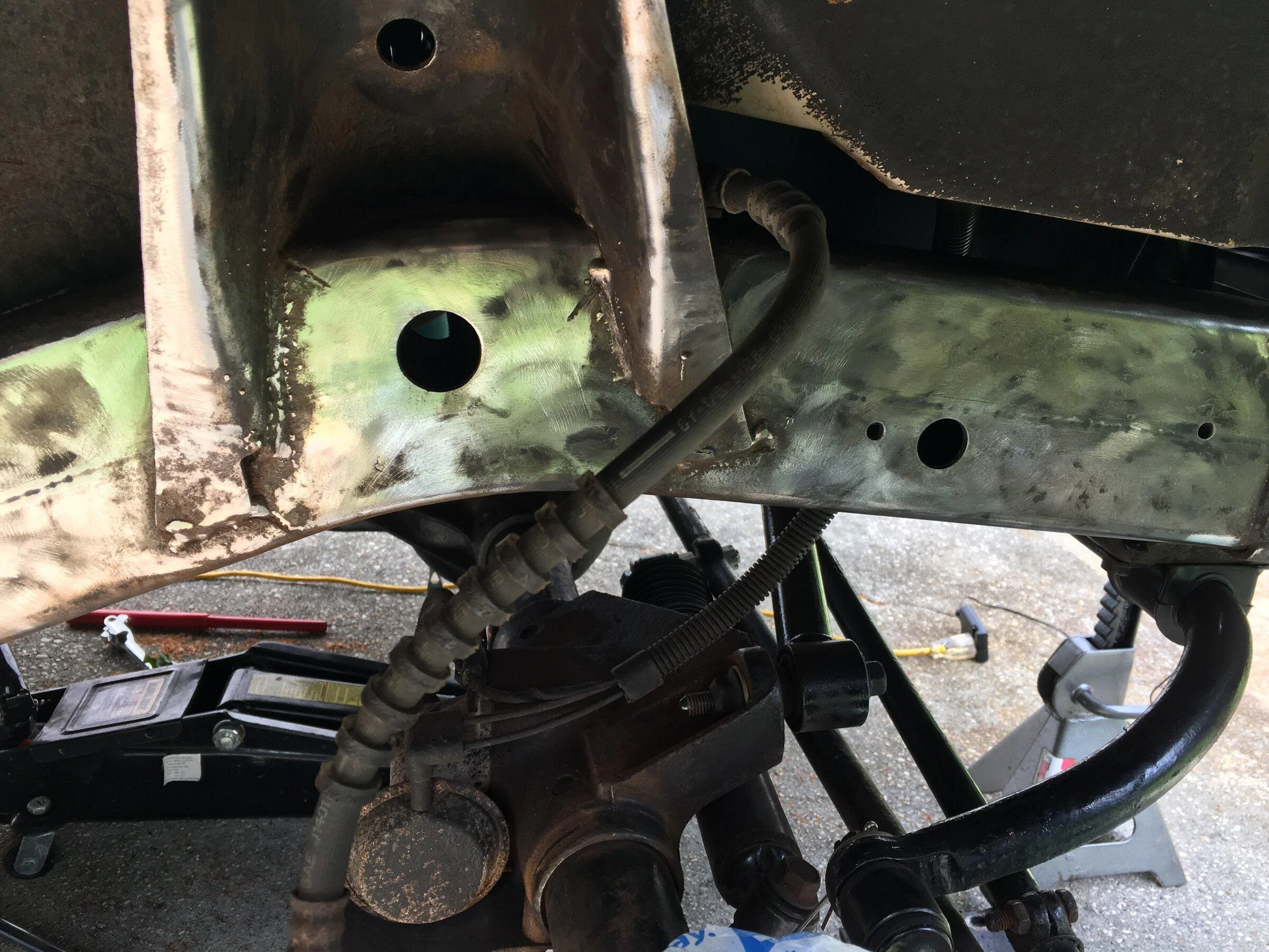 Jeep Gladiator Is this amount of rust normal for only a few days of rain? Photo Aug 28, 1 31 19 PM