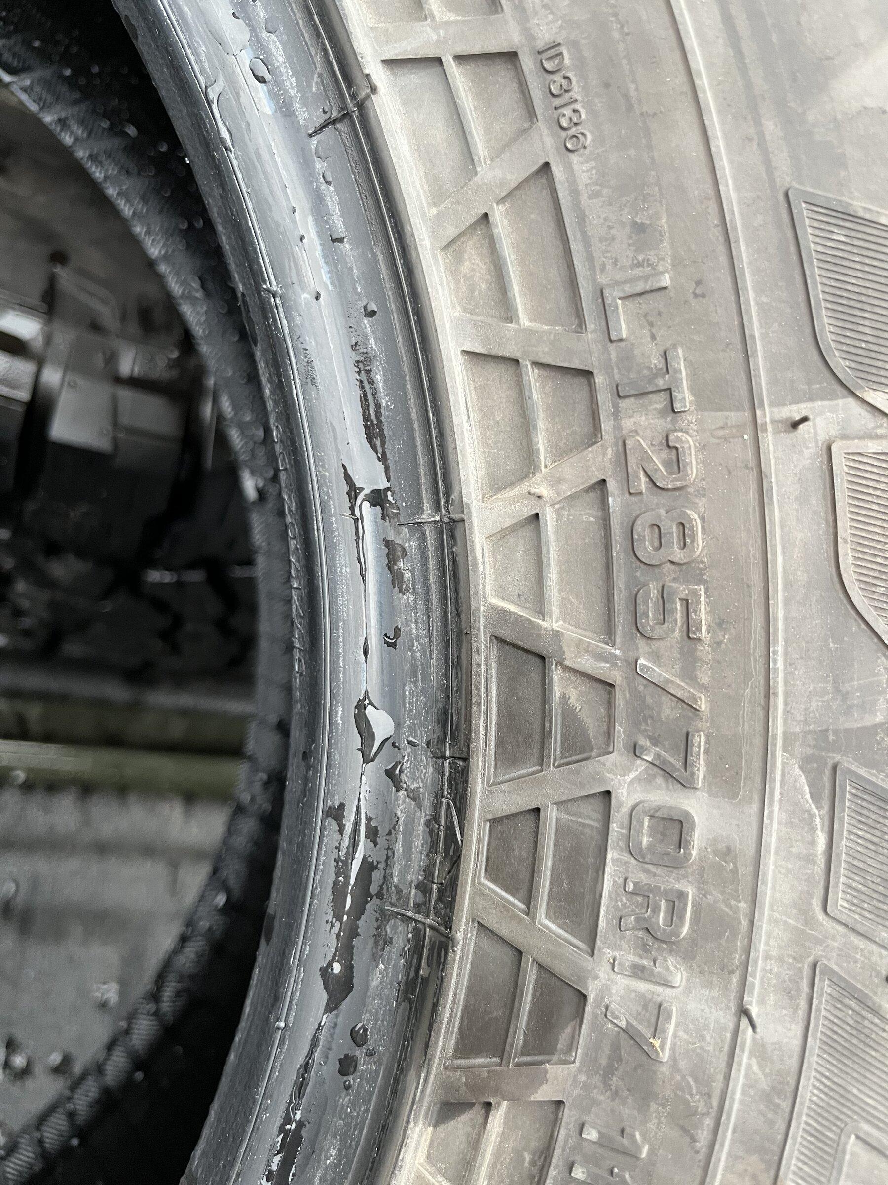 Jeep Gladiator 4 Tires from 21' JTR - 33" Falken Wildpeak AT3 - 285/70R17 IMG-0653