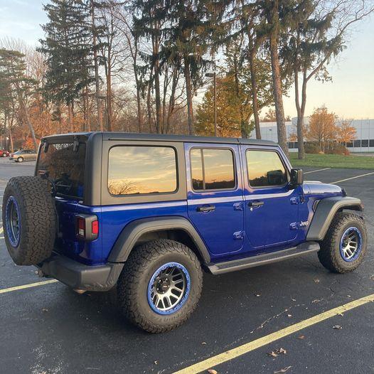 Jeep Gladiator Vision Nemesis 17x9" wheels with BFG KO2's 2