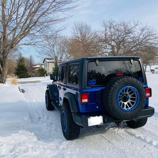 Jeep Gladiator Vision Nemesis 17x9" wheels with BFG KO2's 3