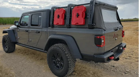 Jeep Gladiator Bestop Supertop compatibility with Datin Bed Rack 1642036695847