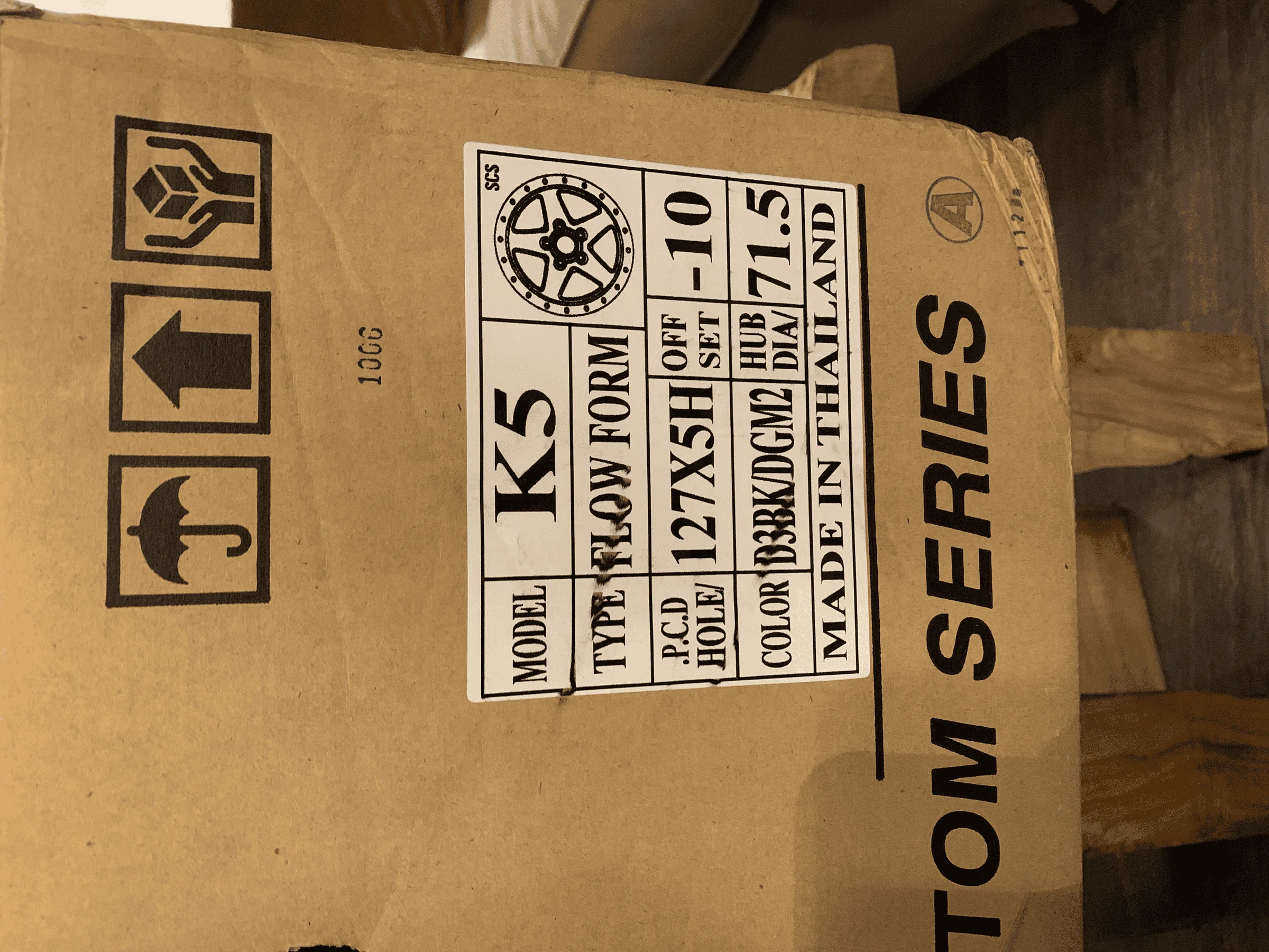 Jeep Gladiator Brand New SCS K5 Gunmetal Wheels tempImageNDSPg