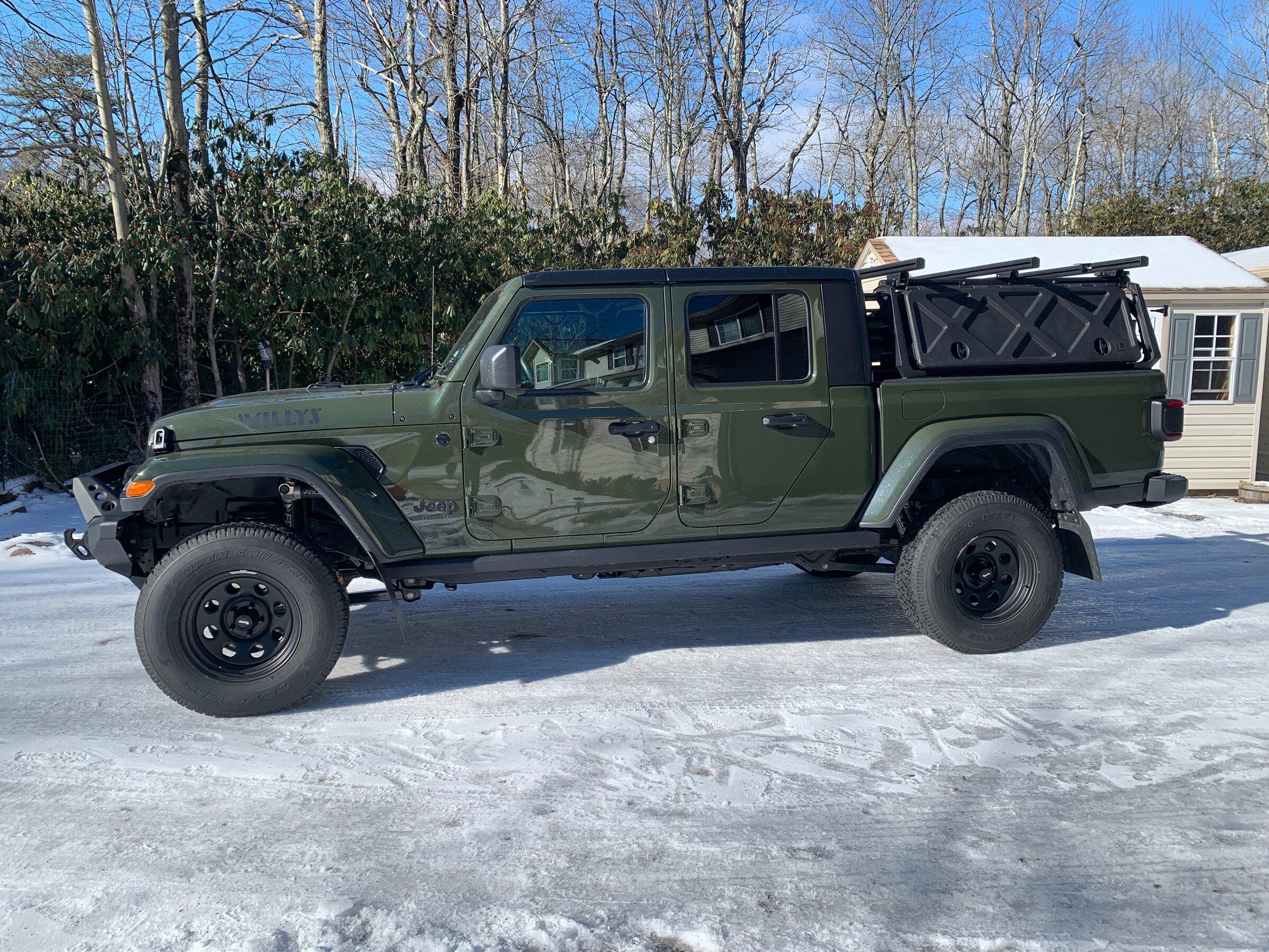 Jeep Gladiator Our Willys build. AEV-Diesel-Springs