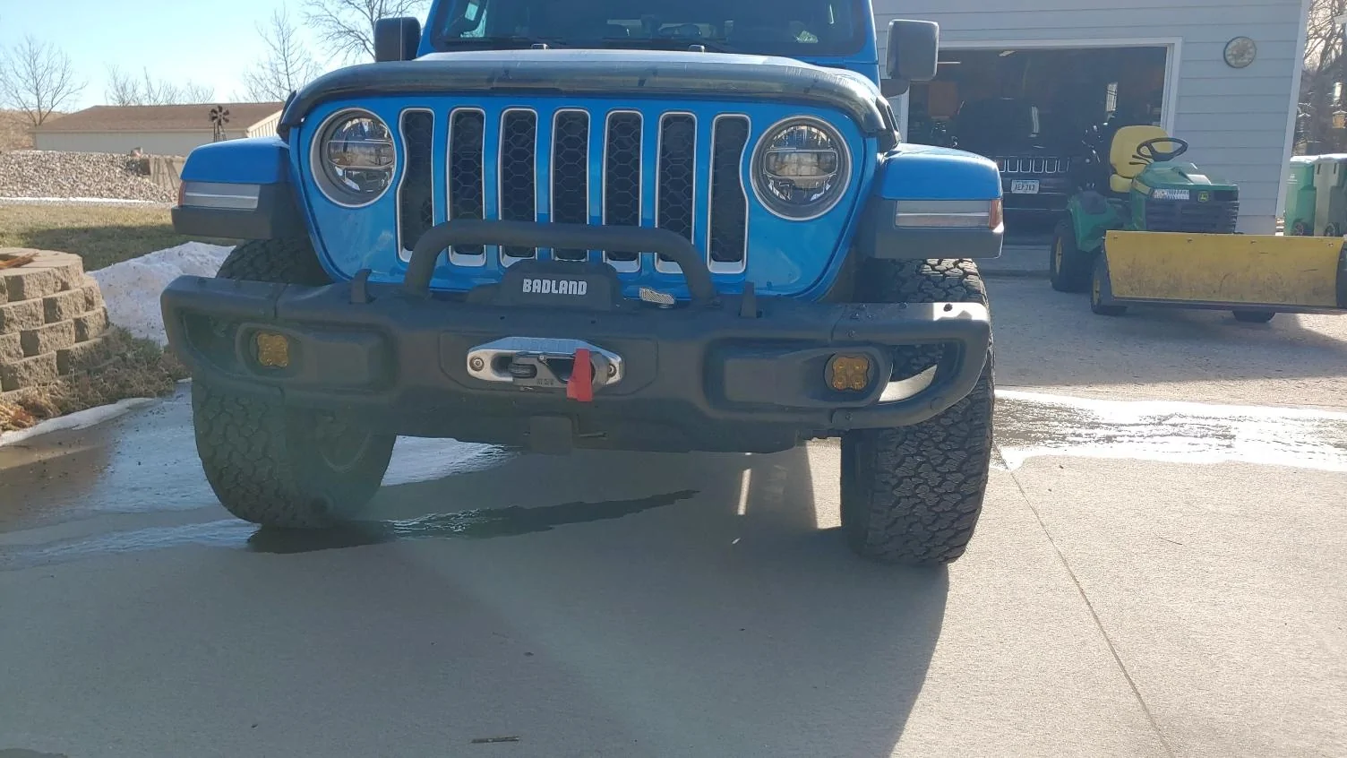 Jeep Gladiator Bumper and winch 20220113_134158