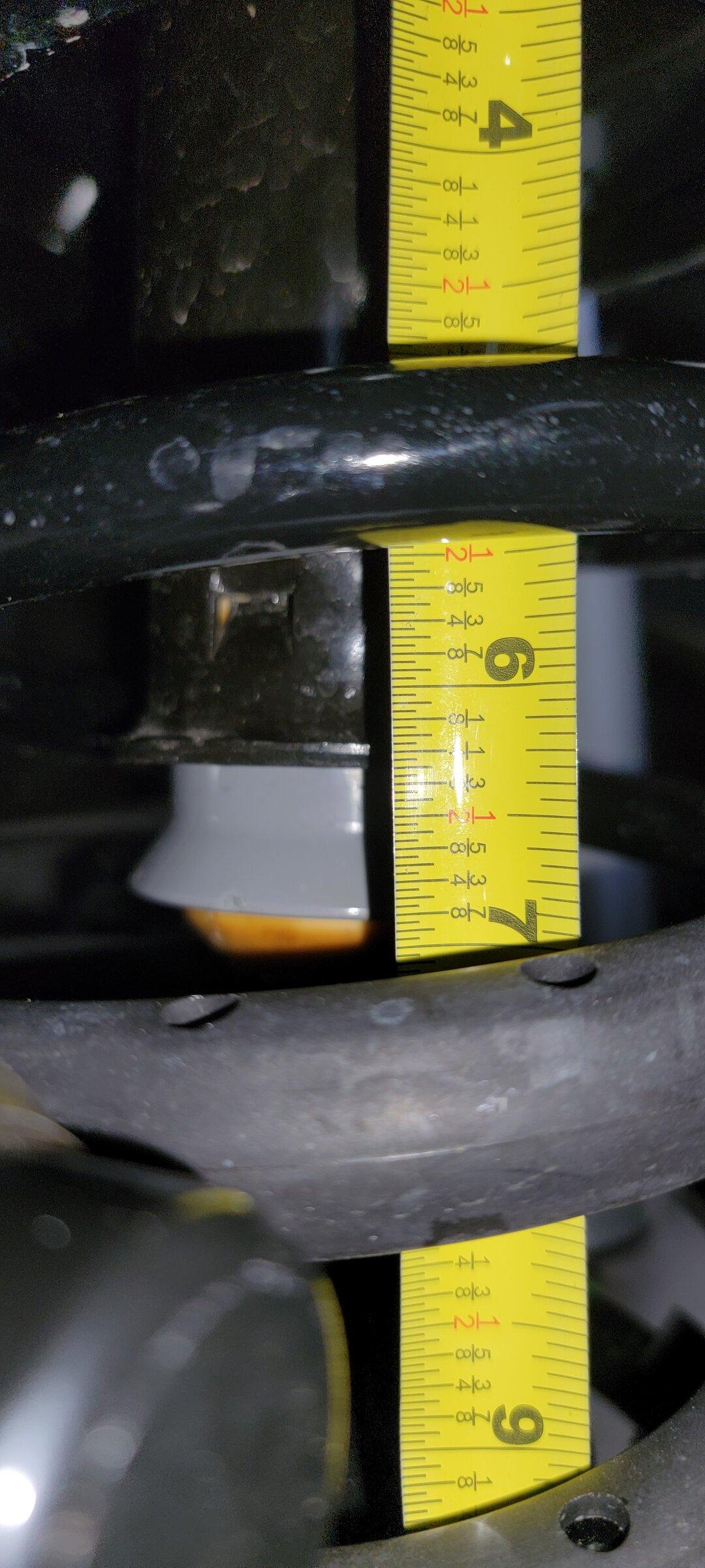 Jeep Gladiator Eco diesel Suspension bottoming out on normal roads CoilTube Measurement-1