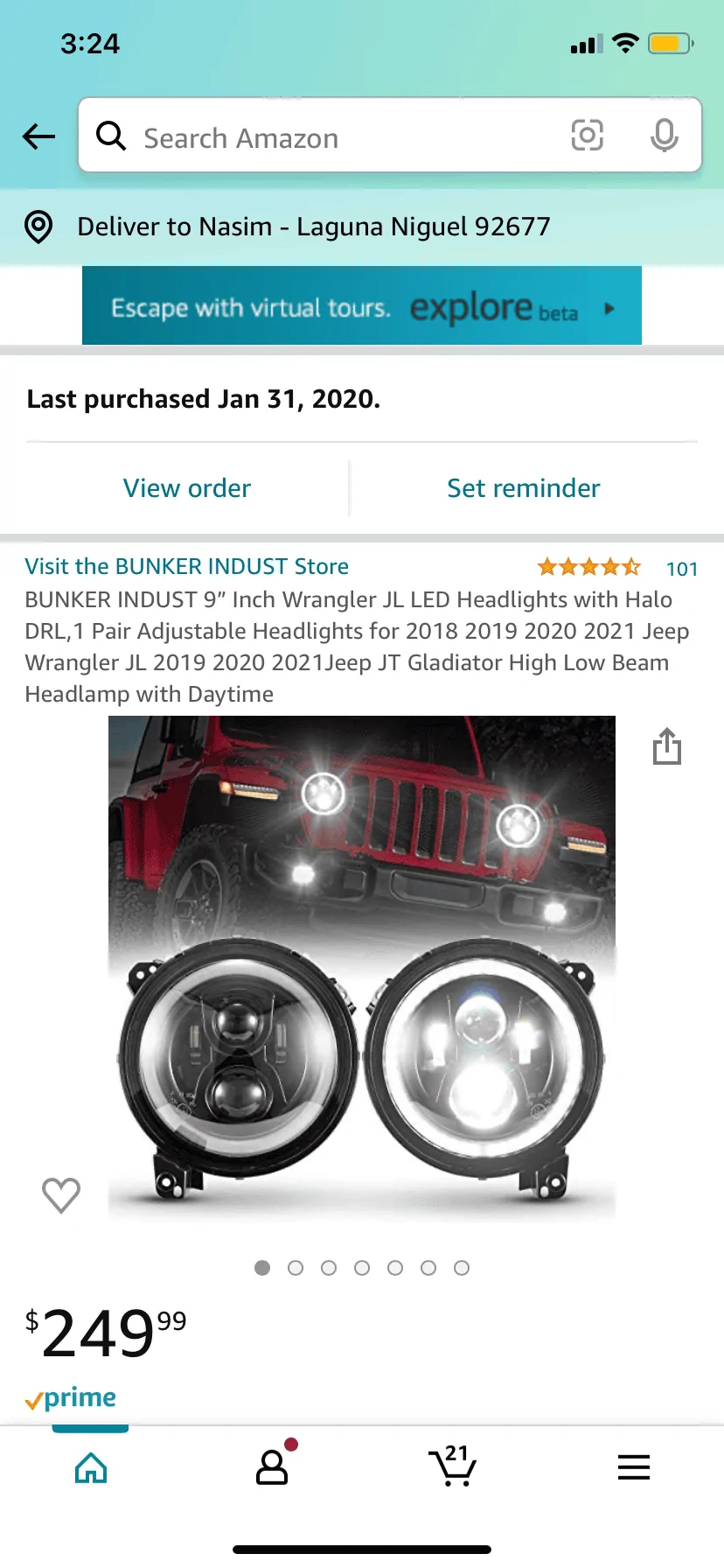 Jeep Gladiator Parting out wheels tires rubicon parts F468040A-73D1-4C0A-923C-229C0E24D7A8