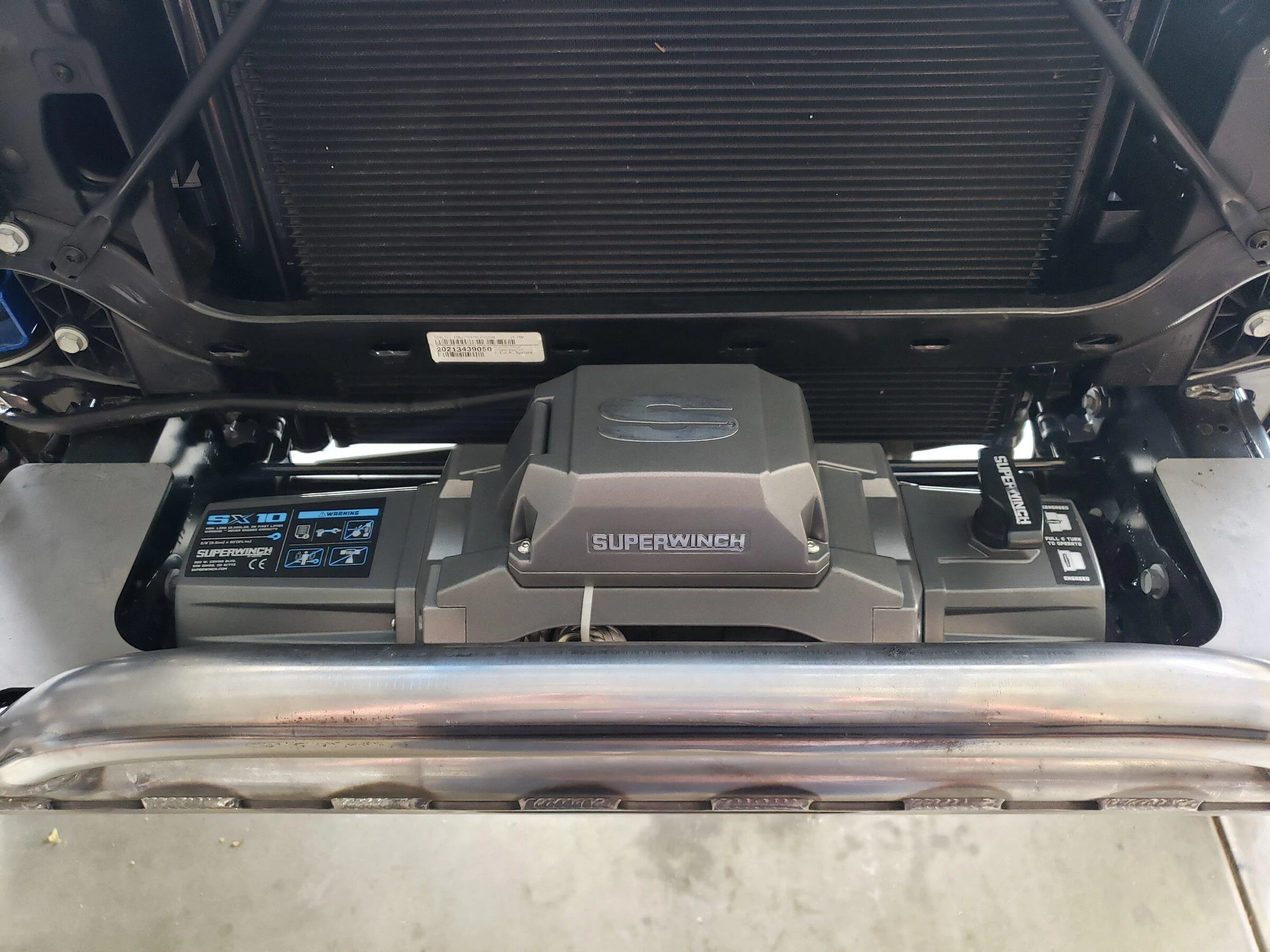 Jeep Gladiator Building a Mojave on 40's 20220115_111251[1]