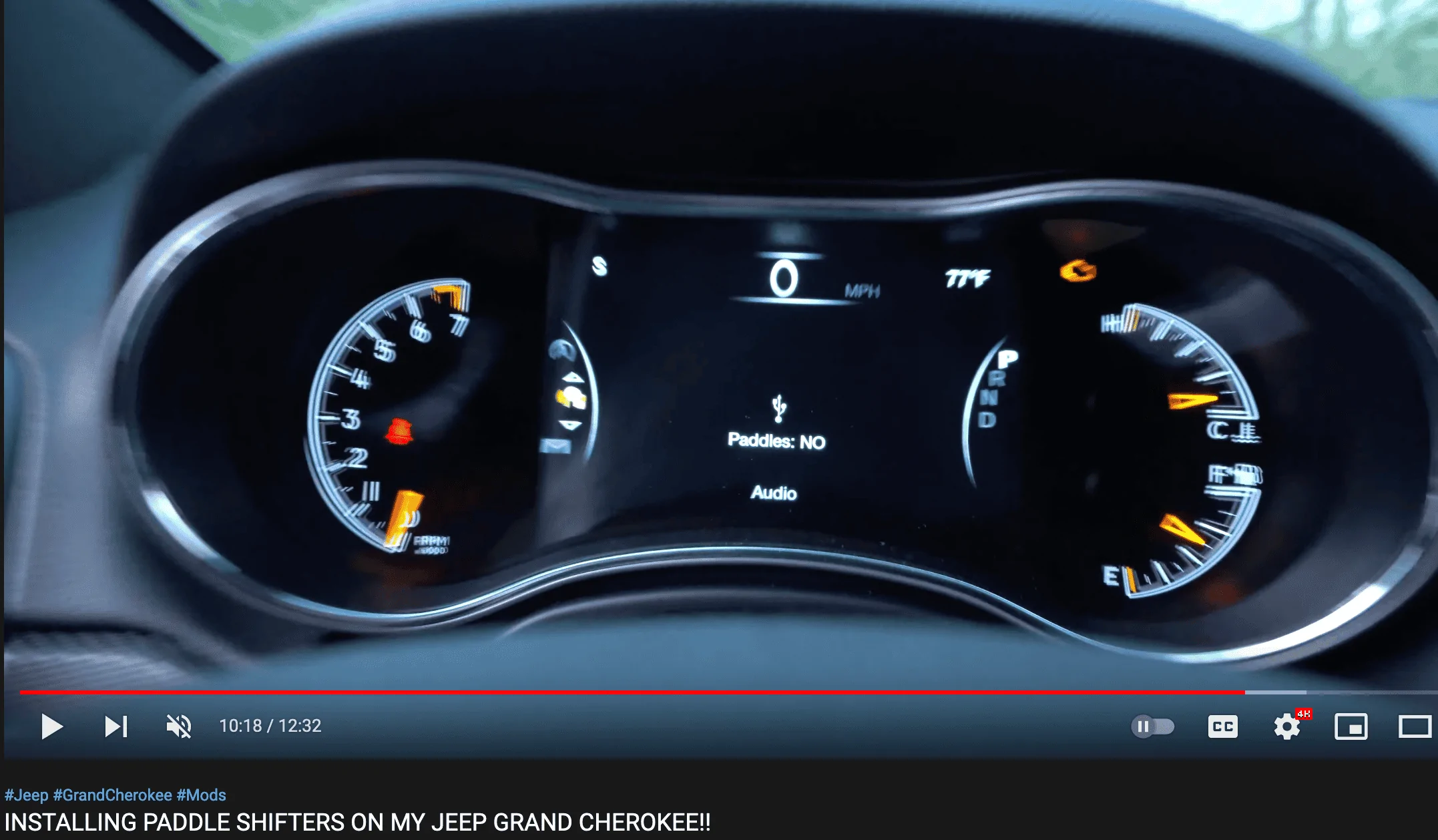 Jeep Gladiator 392 Steering Wheel Retrofit Screen Shot 2022-01-15 at 9.24.51 PM