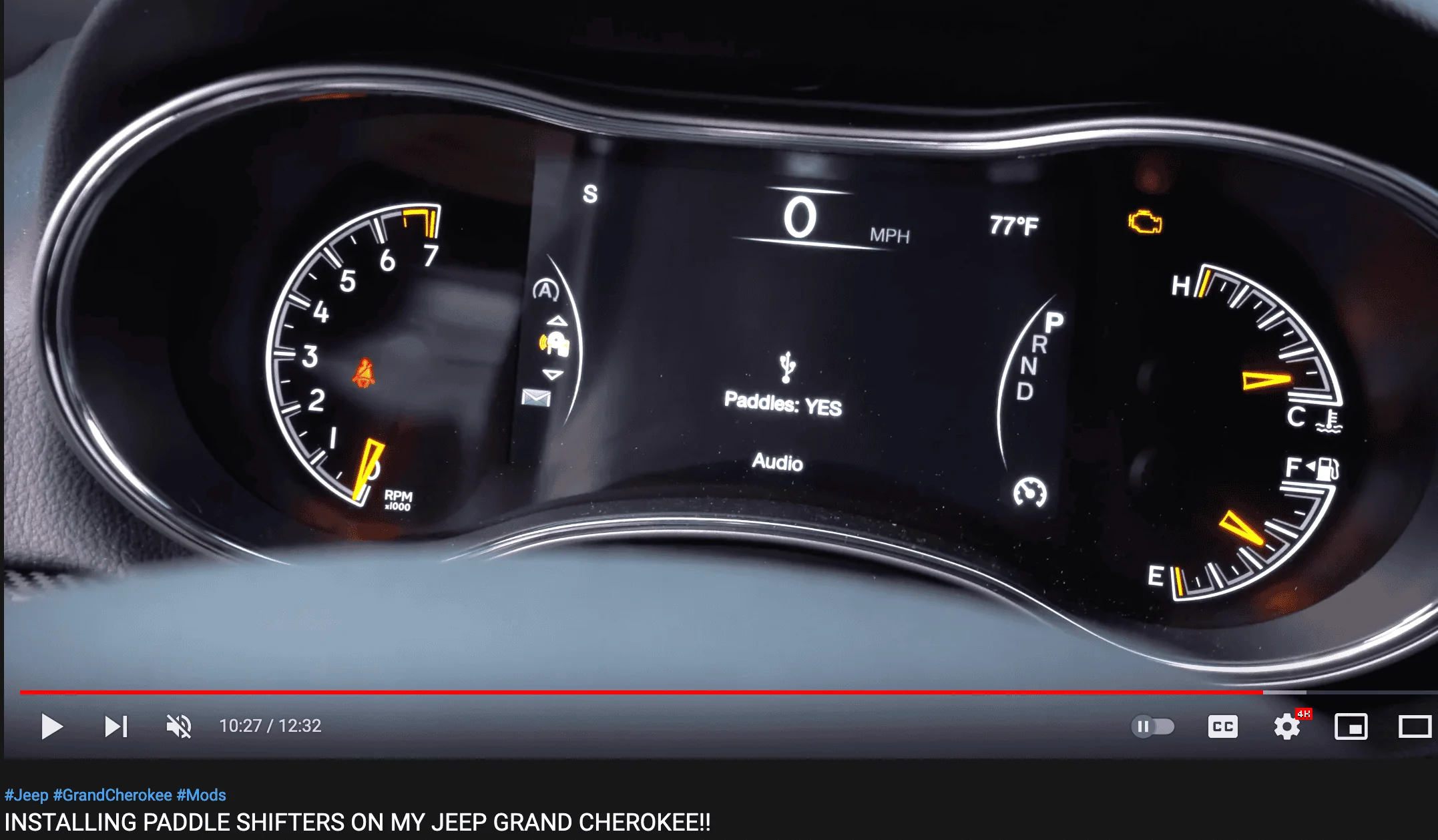 Jeep Gladiator 392 Steering Wheel Retrofit Screen Shot 2022-01-15 at 9.23.56 PM