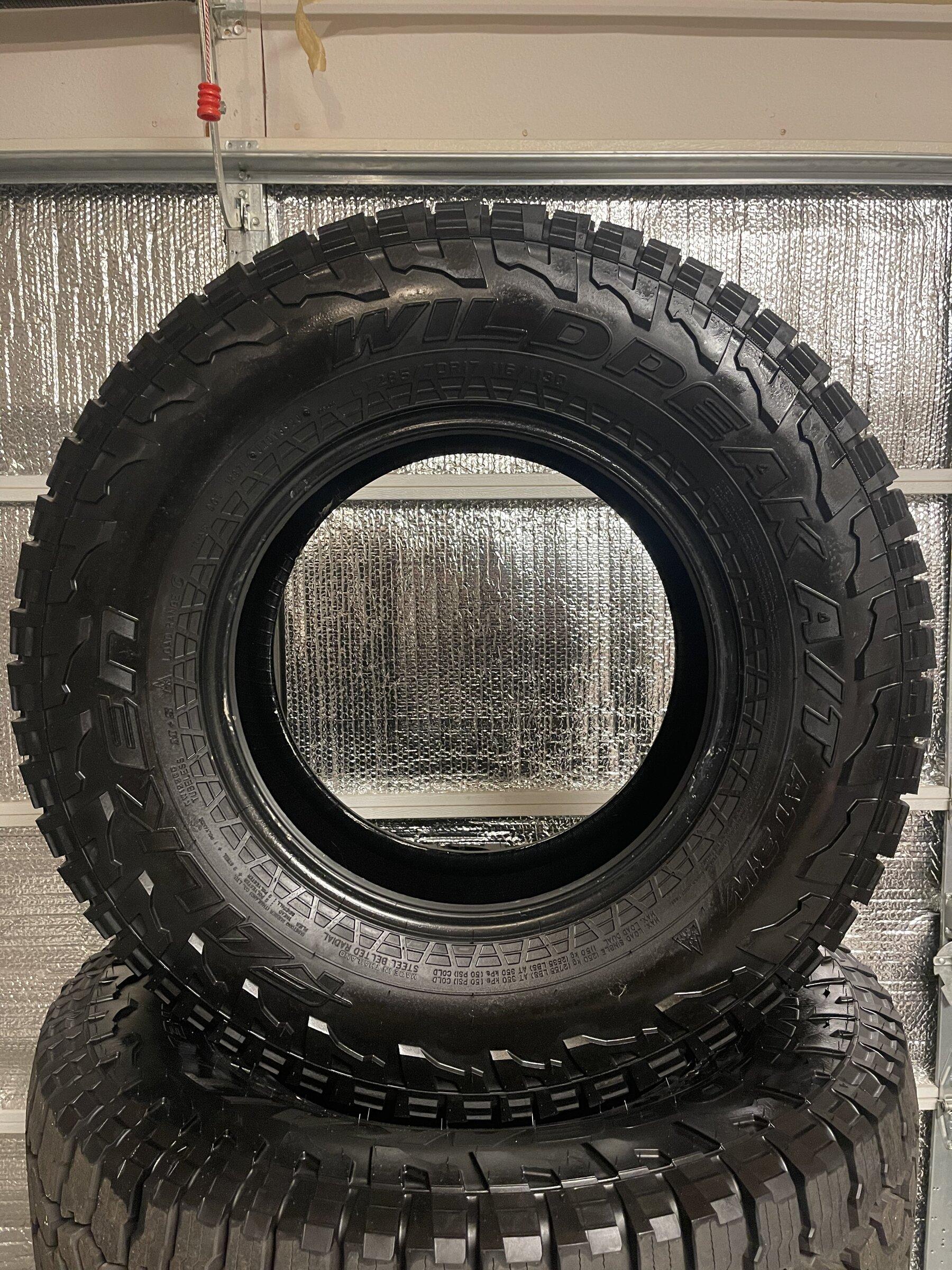 Jeep Gladiator Falken Wildpeak A/T Stock Rubicon tires. SATX 639C471D-C98E-4330-AD99-D3A6C559594D