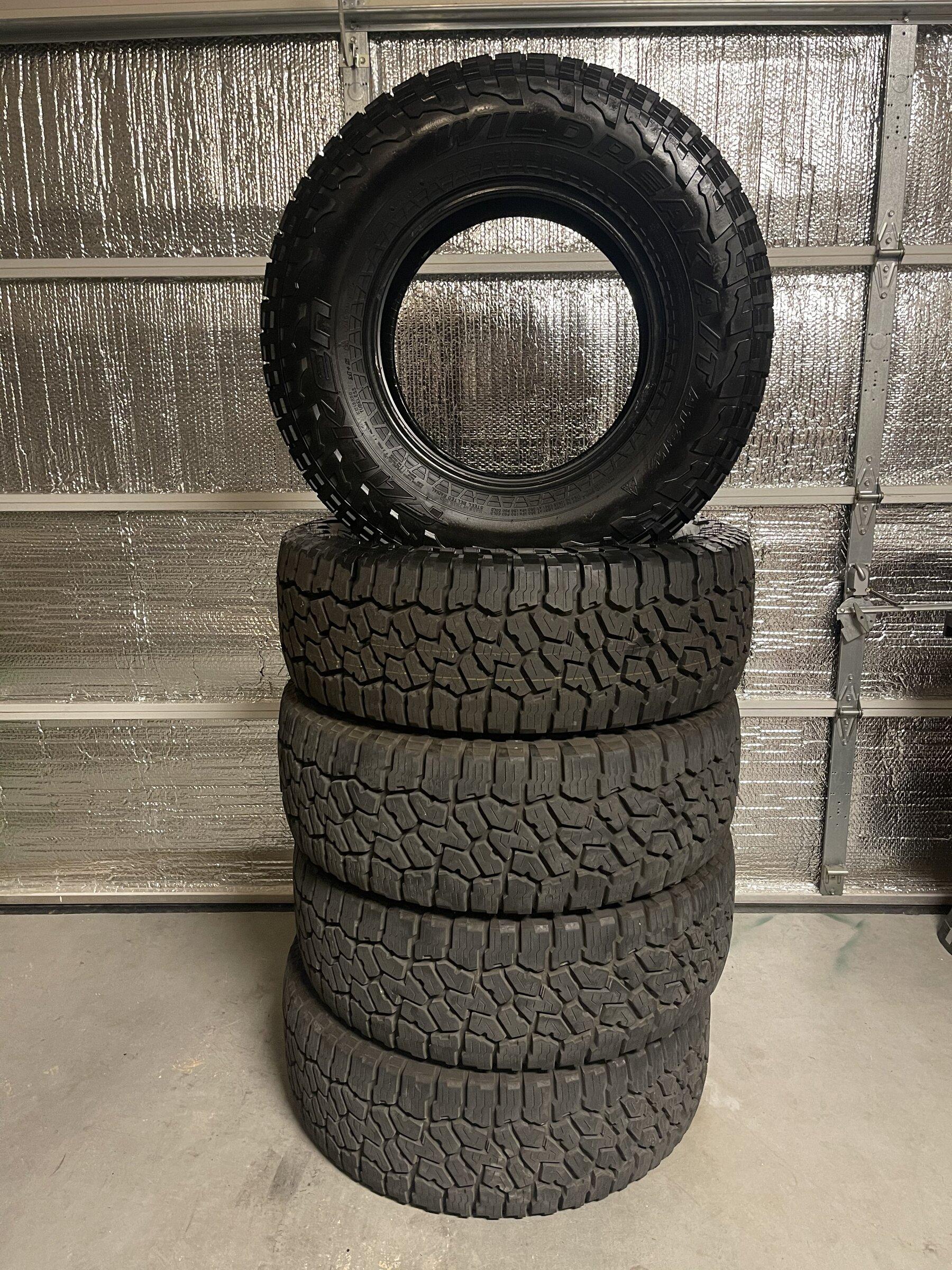 Jeep Gladiator Falken Wildpeak A/T Stock Rubicon tires. SATX E58A2639-9DBD-478B-9BB6-3BA18A3532F5