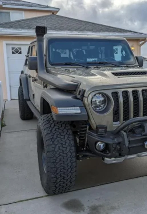 Jeep Gladiator Making a snorkel fit for the Mojave C46B1AF4-4A6E-4B5B-8430-3325D92564BB