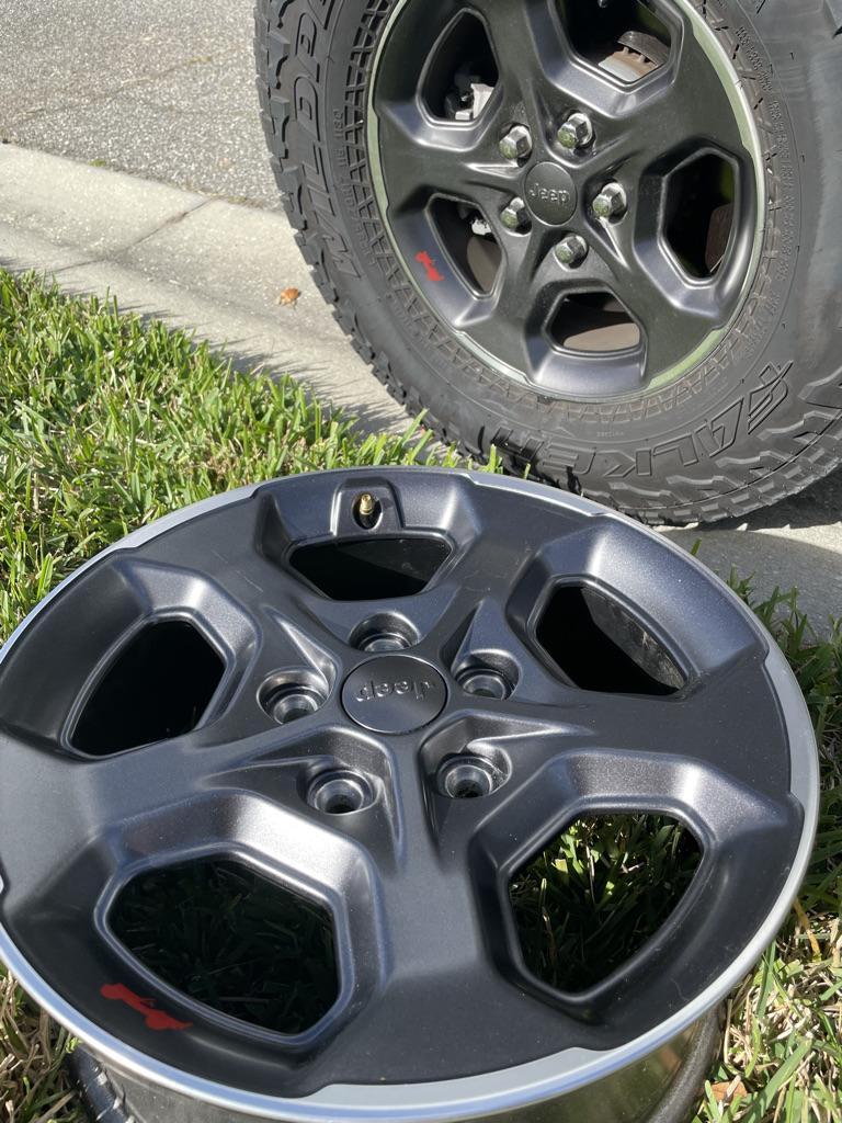 Jeep Gladiator Gladiator Stock Rim for Spare $80 ea plus shipping 0331E862-95BB-4207-9F16-A99302E0DBE1_1_105_c
