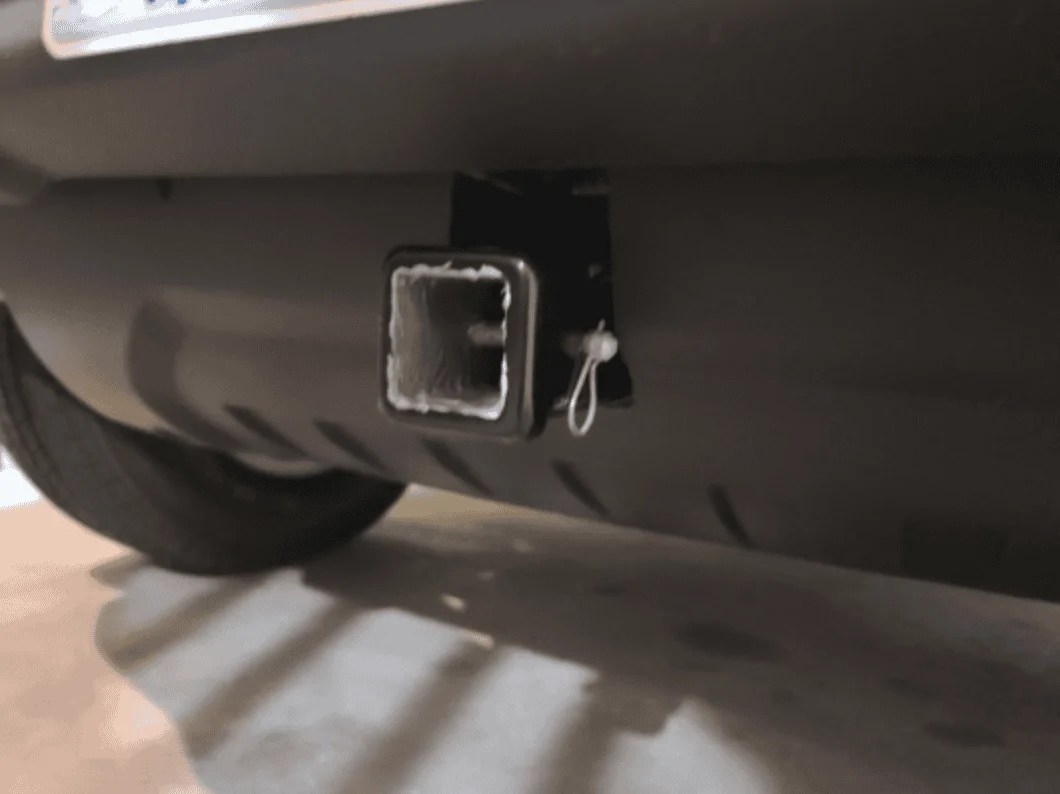 Jeep Gladiator Front hitch receiver Draw-Tite Installed