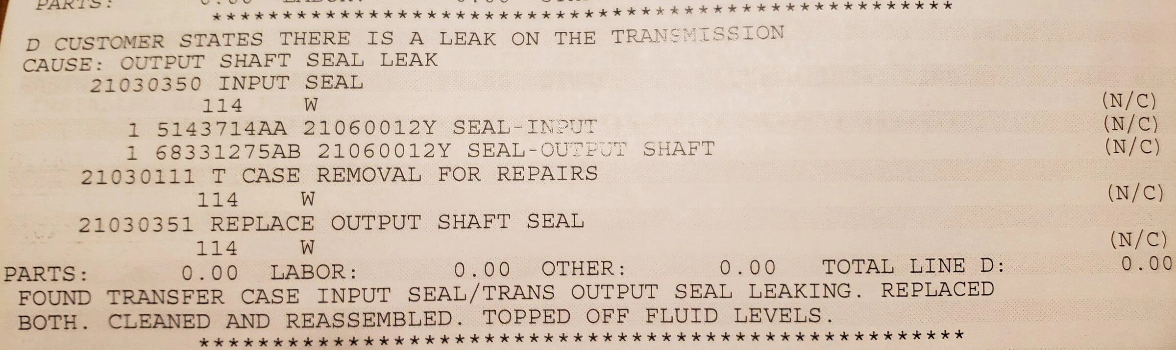 Jeep Gladiator PSA: For Anyone With the 6MT Transmission leak cro