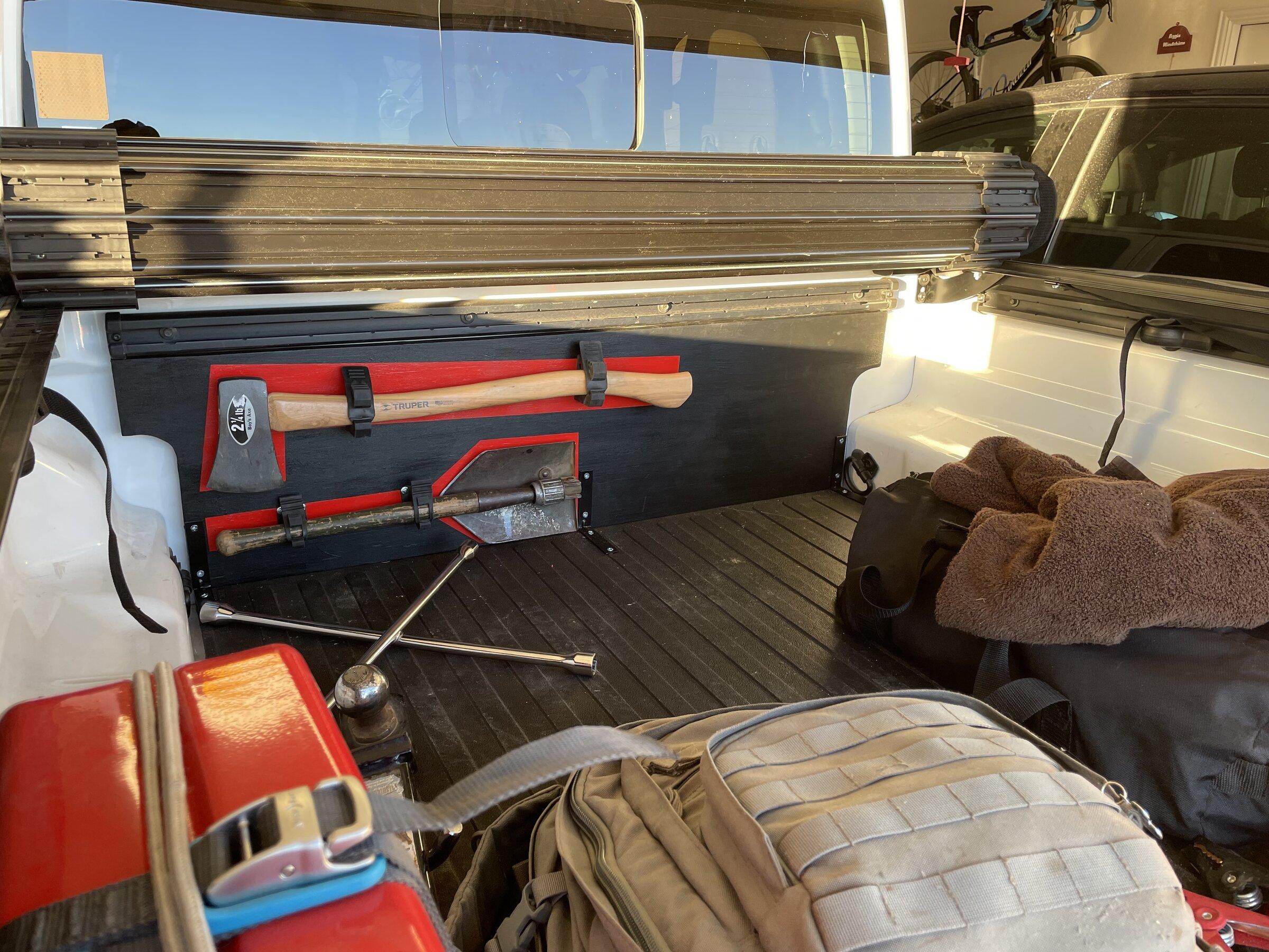 Jeep Gladiator Alternative for bed mounted gear IMG_5472