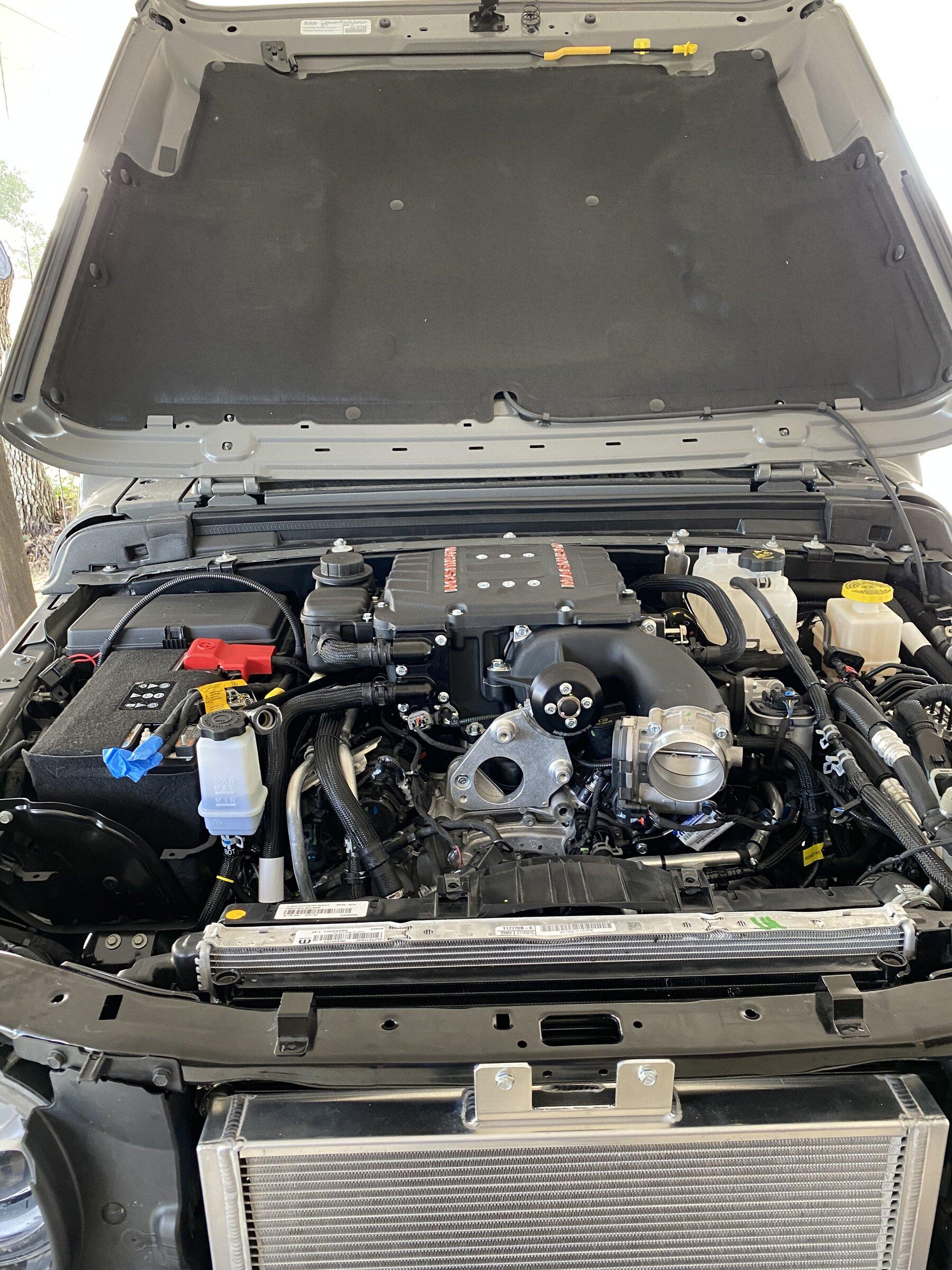 Jeep Gladiator Magnuson Supercharger Build D2348035-C906-4F0B-907A-7ECFC7D62AED