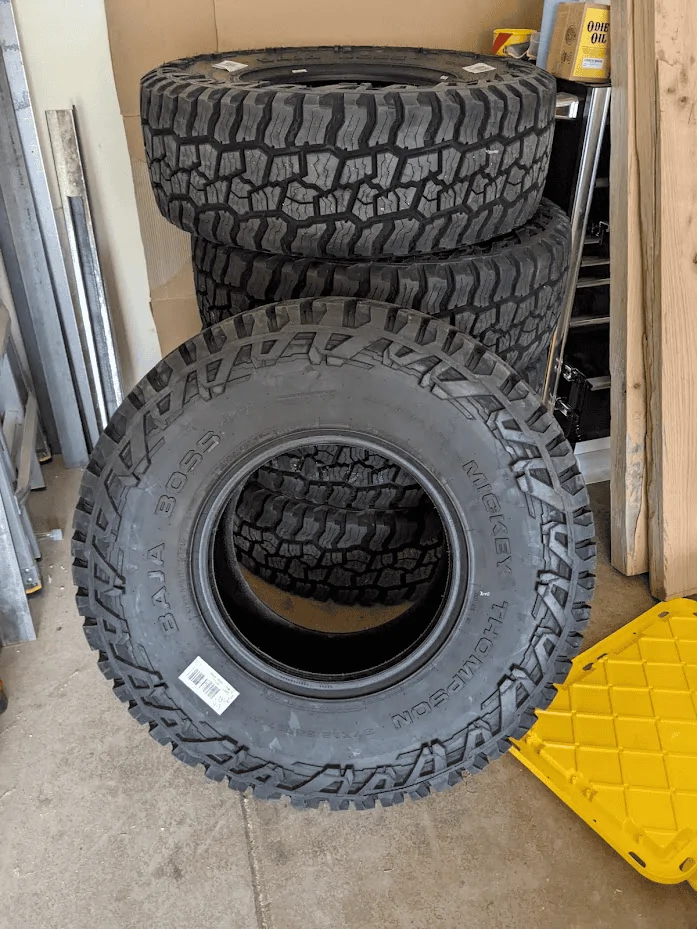 Jeep Gladiator Baja Boss AT Tires 1642547570738