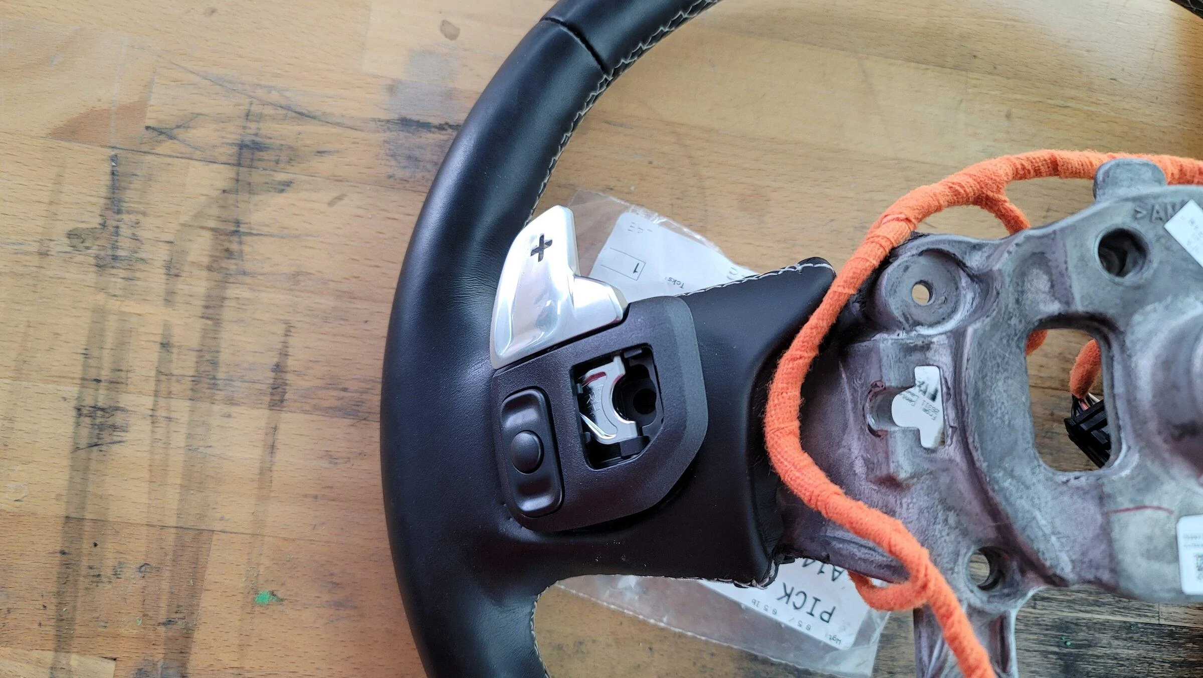 Jeep Gladiator 392 Steering Wheel Retrofit 20220118_143341