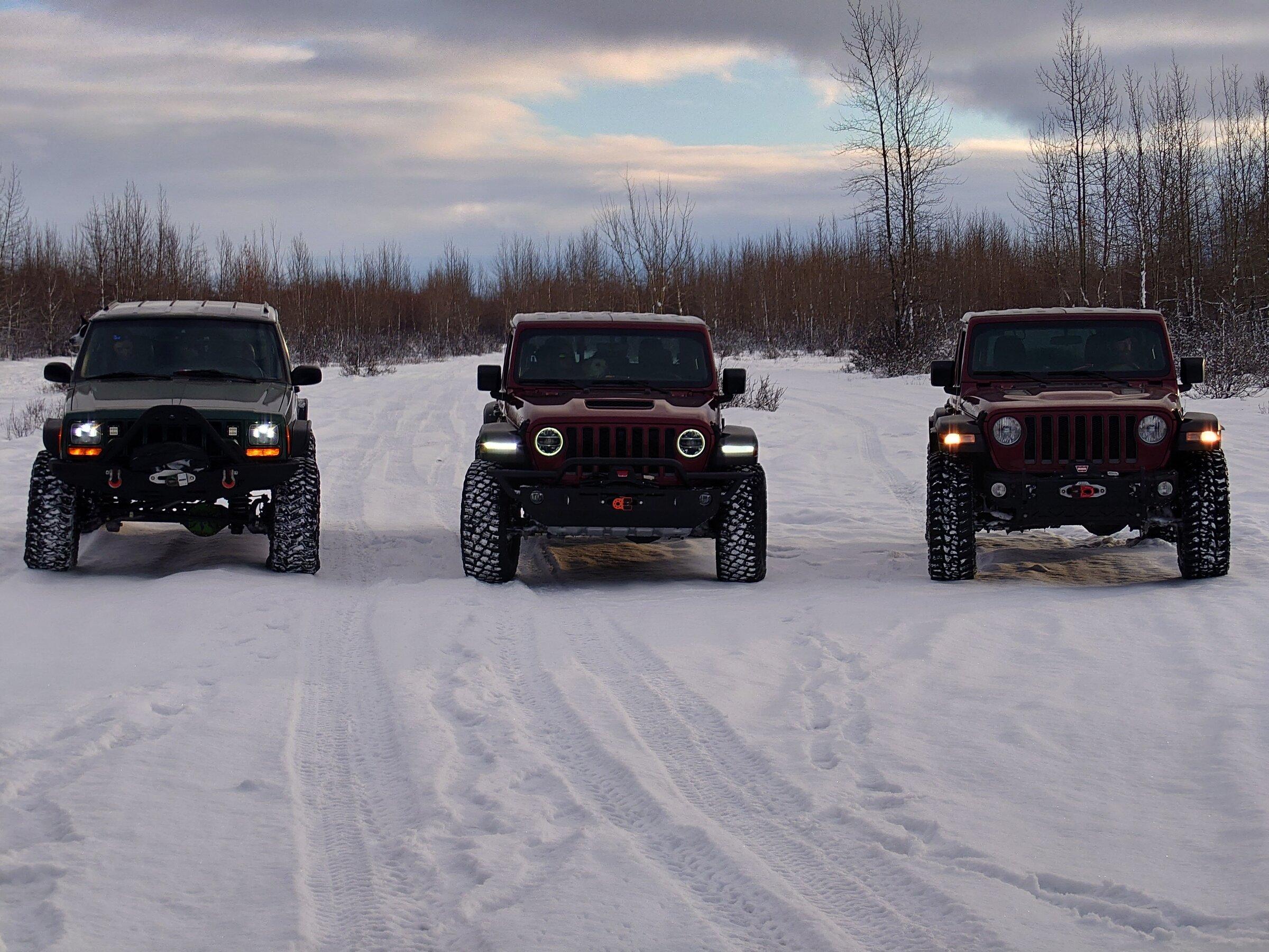 Jeep Gladiator Let's see those winter wheeling shots! ? 20220116_122151.JPG