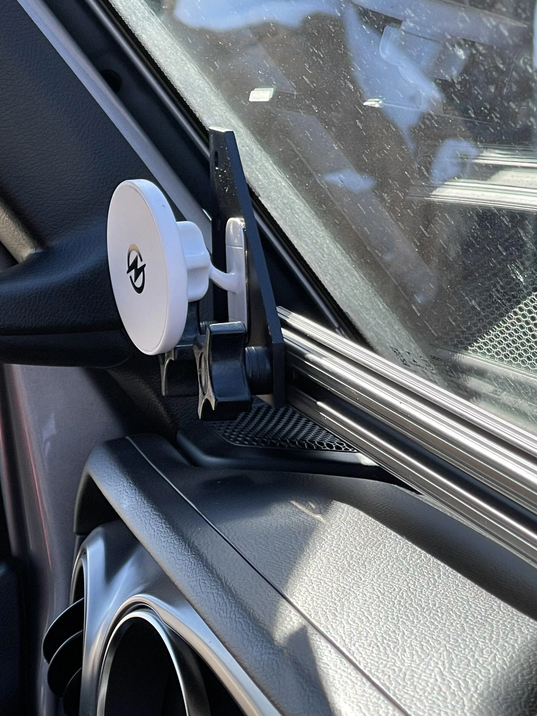 Jeep Gladiator My stab at a multi-use phone holder E0A0C928-DC2A-489B-B71C-BF16A7D5AFA0