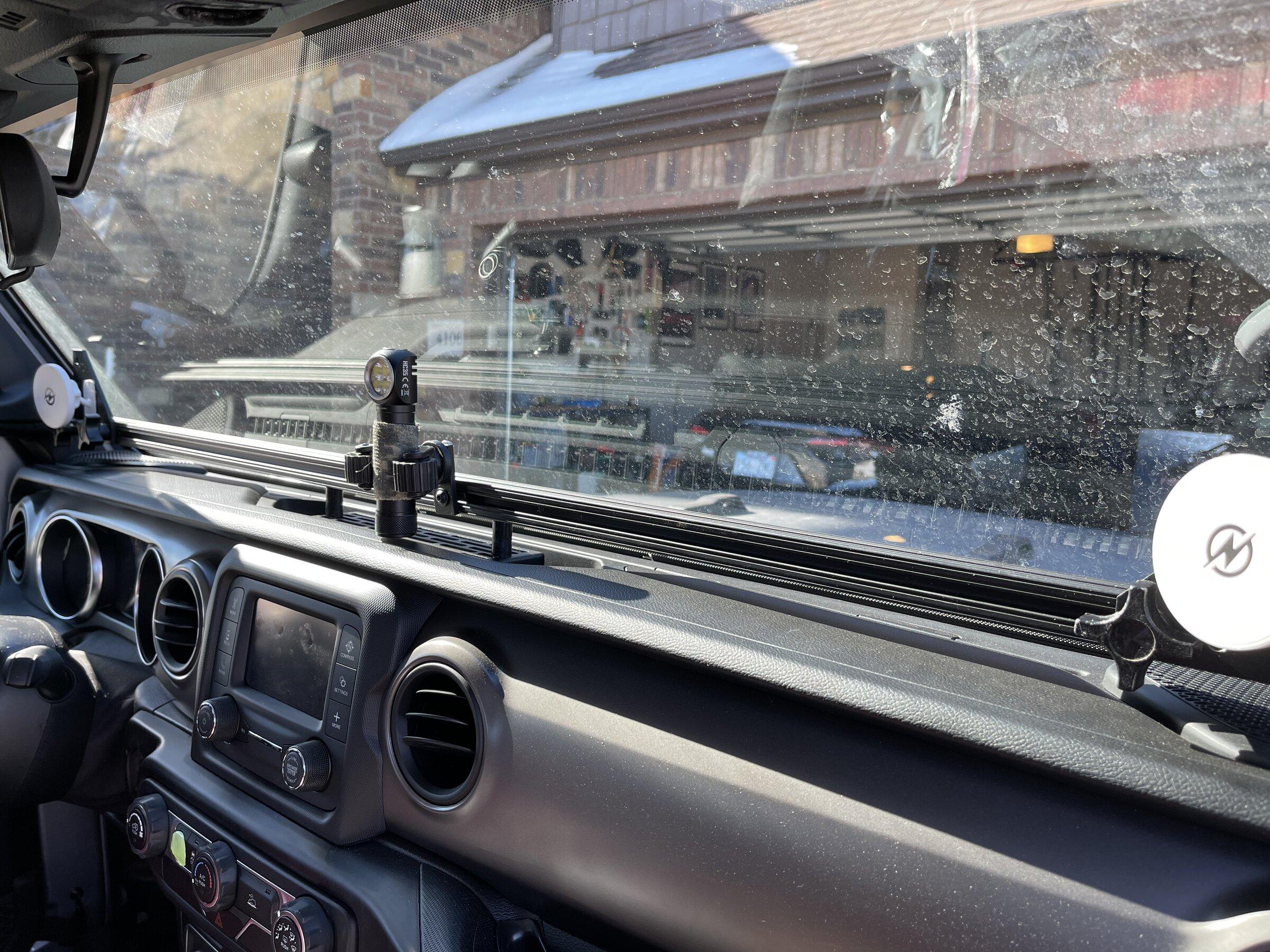 Jeep Gladiator My stab at a multi-use phone holder 6C596B1A-6955-44B7-A431-0ADFCBFEDCB7