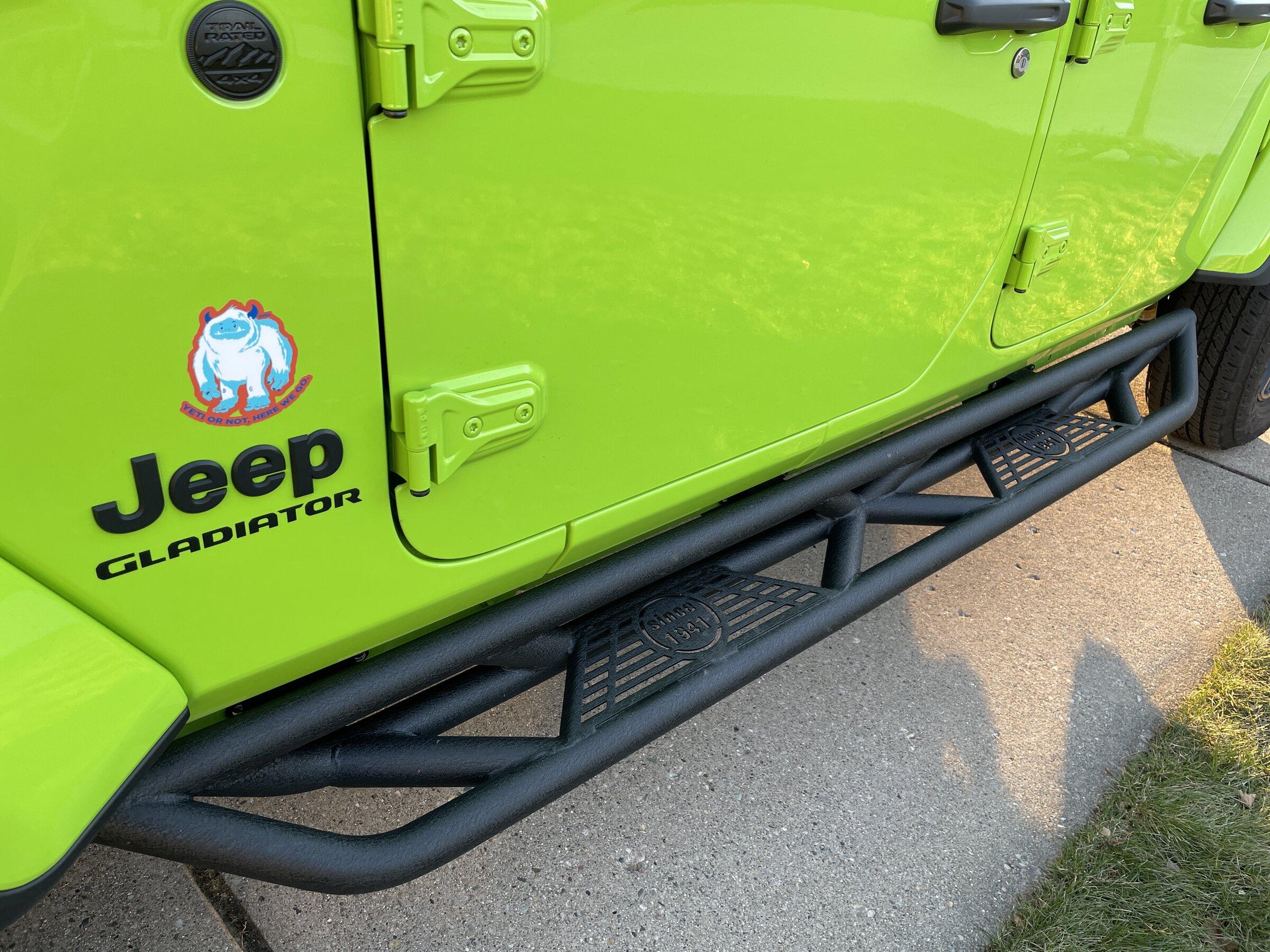 Jeep Gladiator Request: Side Steps photos IMG_8430.JPG