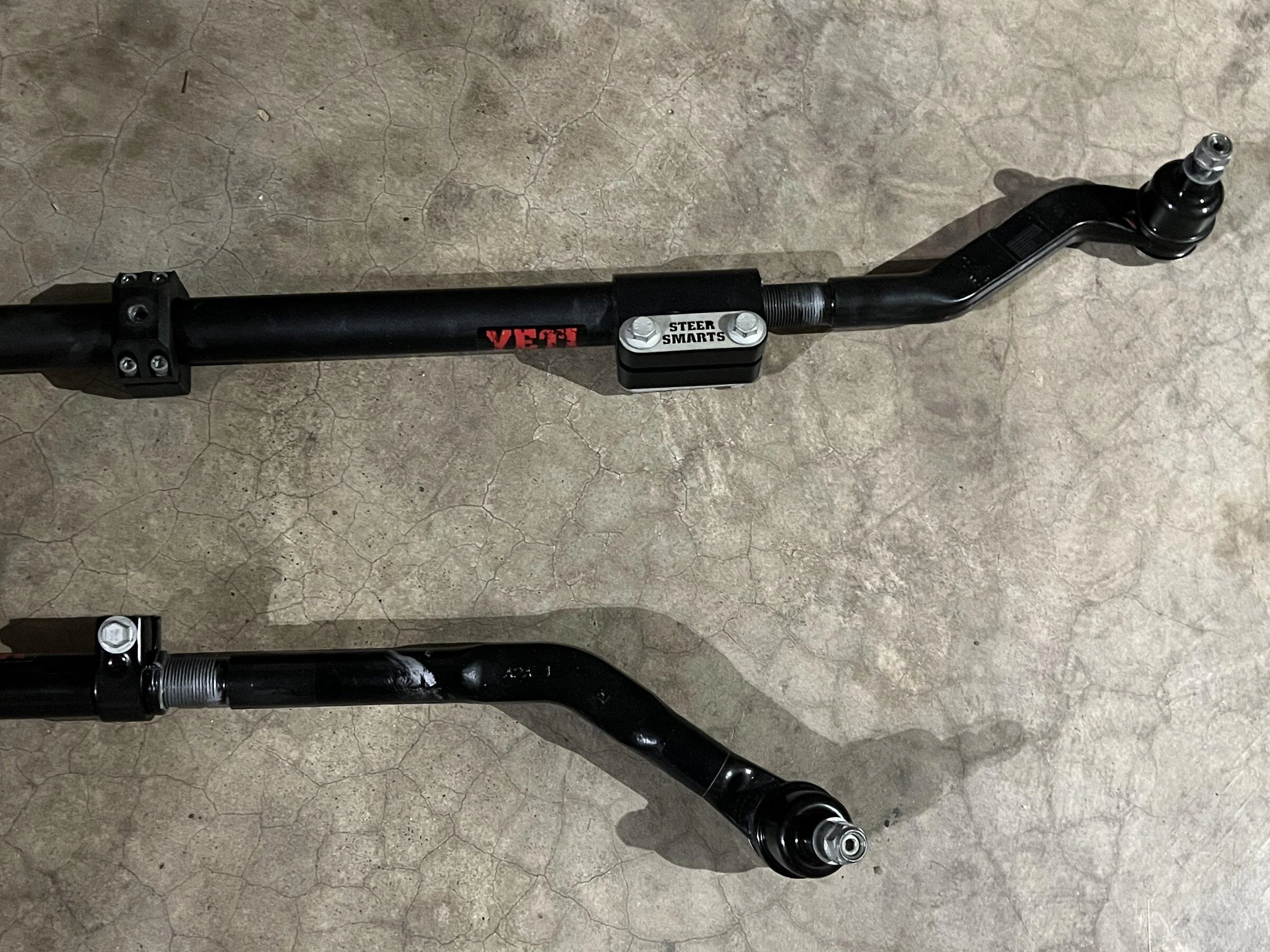 Jeep Gladiator Steersmarts Drag link w/attenuator and aluminum tie rod 81308BED-1ECA-4558-9B25-67C470F41546