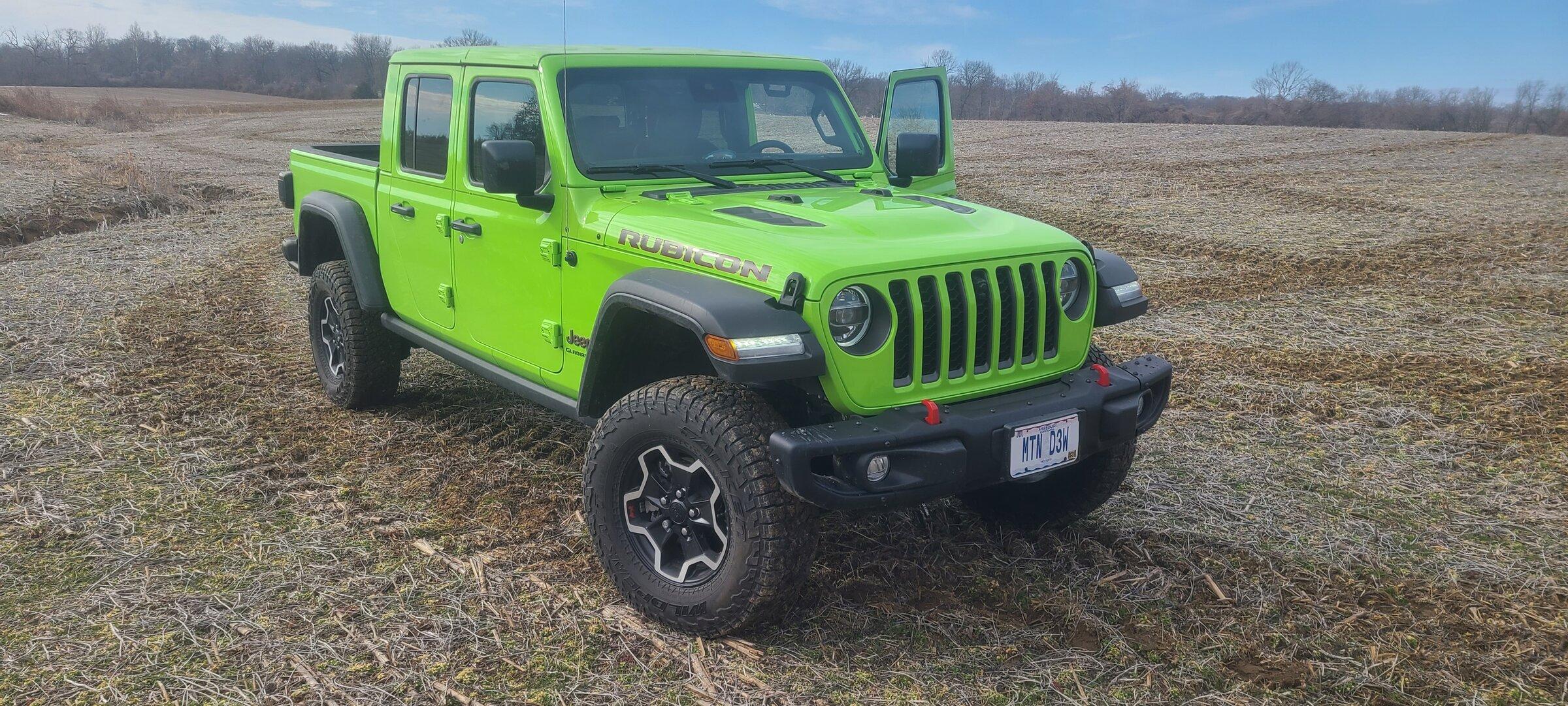 Jeep Gladiator GECKO GREEN Gladiator Club 20220122_102231