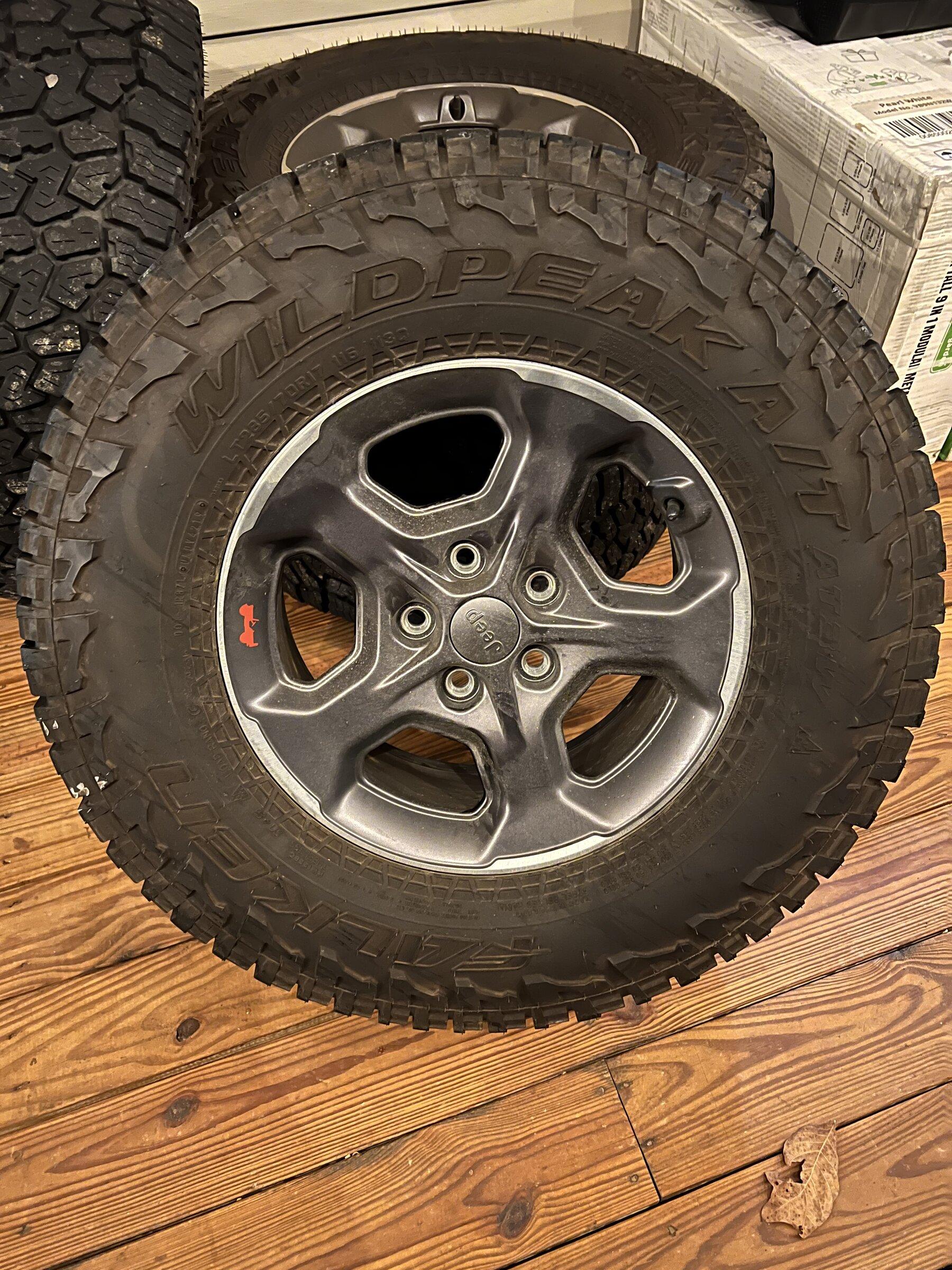 Jeep Gladiator Rubicon Tires, Wheels and Suspension Take-offs Georgia, North Carolina, Tennessee IMG_1356