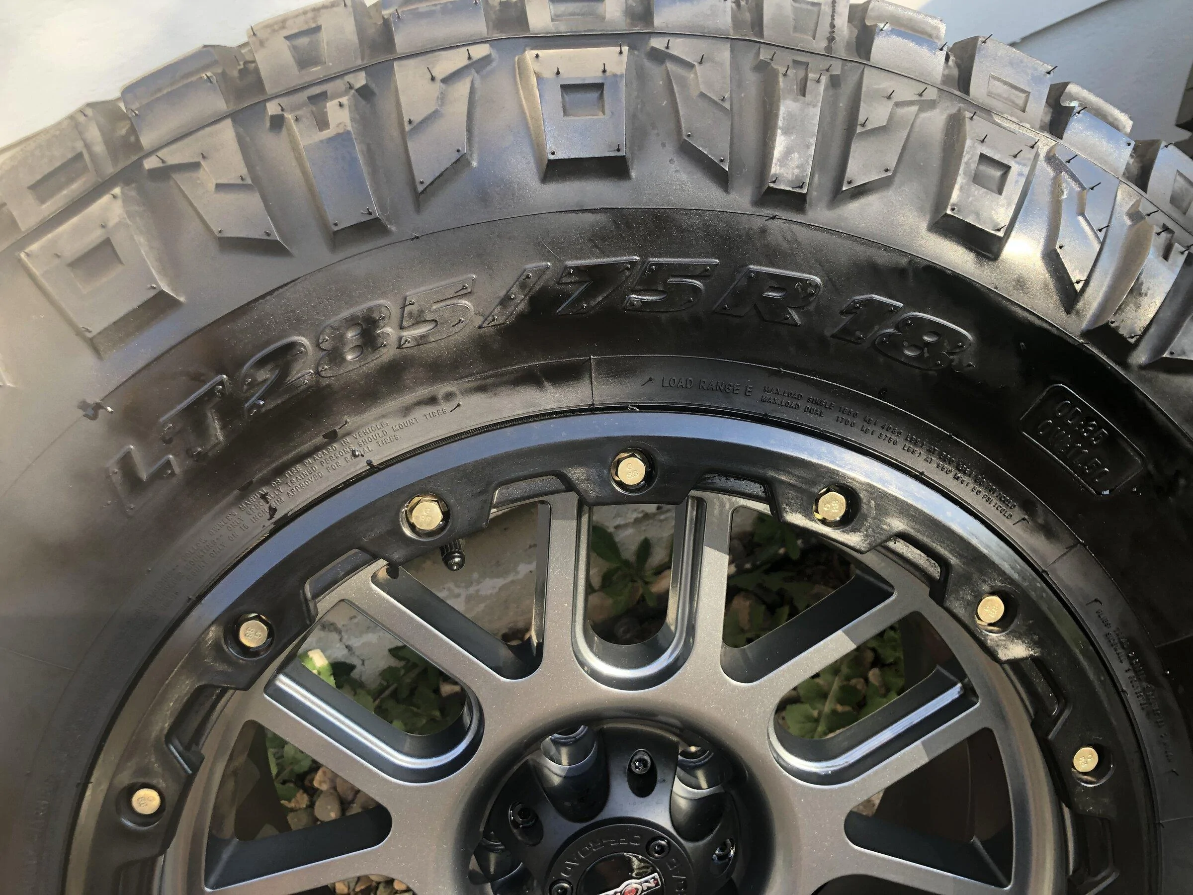 Jeep Gladiator Vision wheels on Nitto tires BF68F284-71F5-48D2-89EE-C9975D5301C5