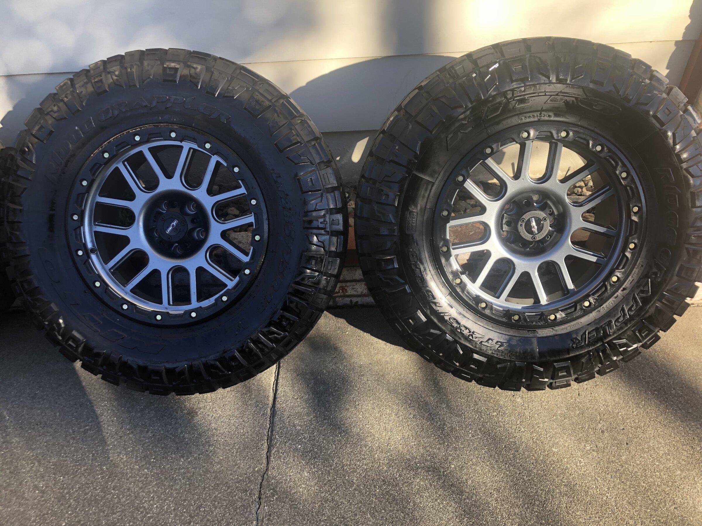 Jeep Gladiator Vision wheels on Nitto tires E9E1248E-054C-417A-A3F5-A886692A6E5D