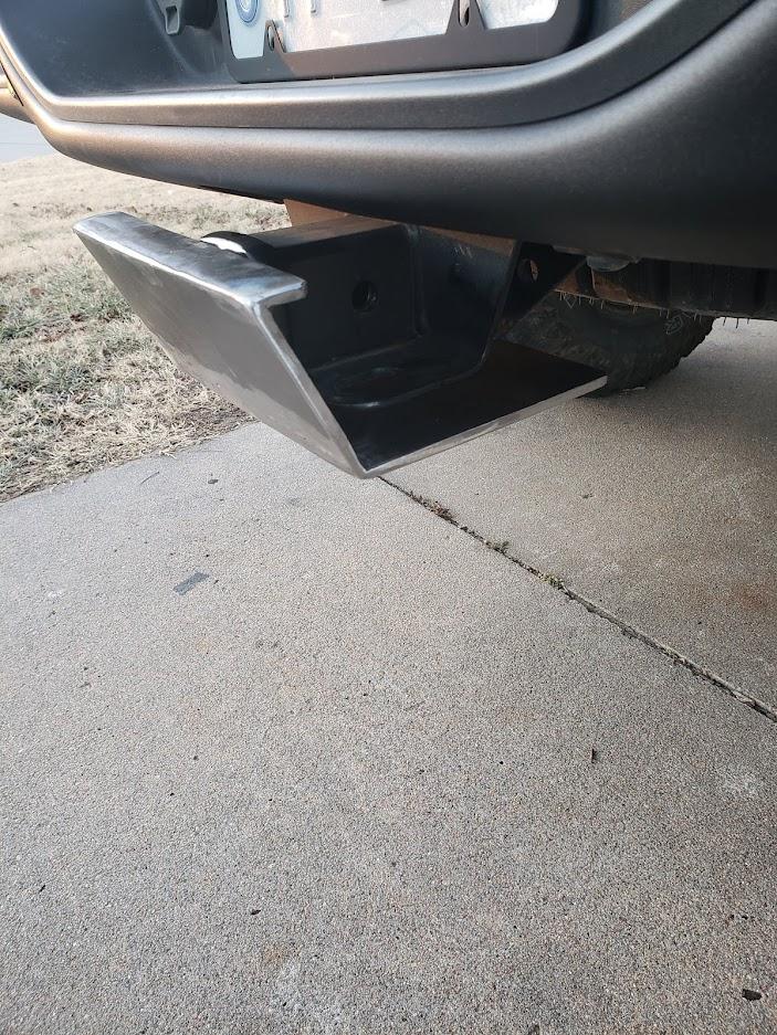 Jeep Gladiator 5.7 Hemi install hitch skid