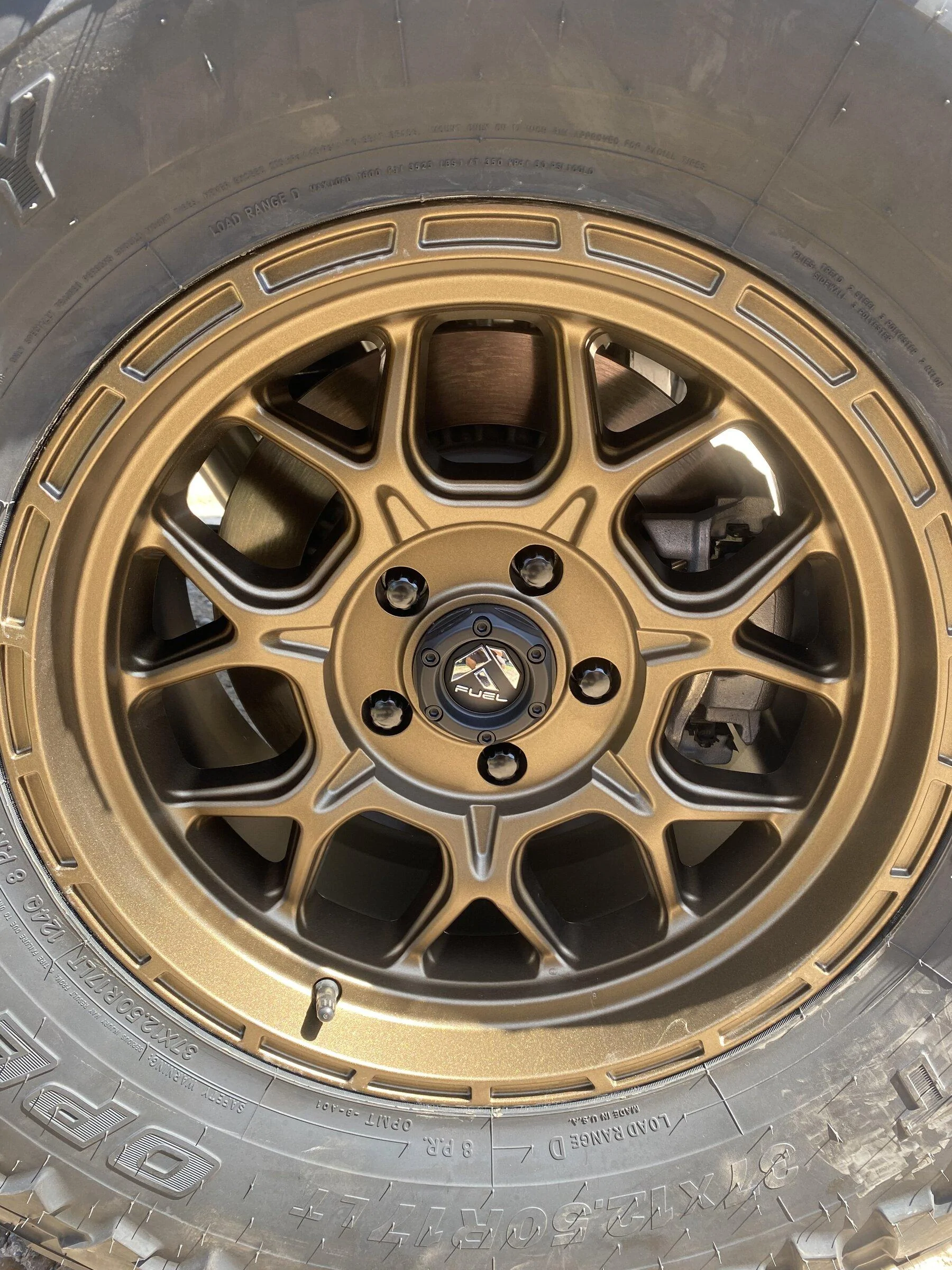 Jeep Gladiator Selling my old setup 37” Toyo Mt on fuel bronzd wheels D4D671E3-4096-4186-AC51-F9B95F8450EA