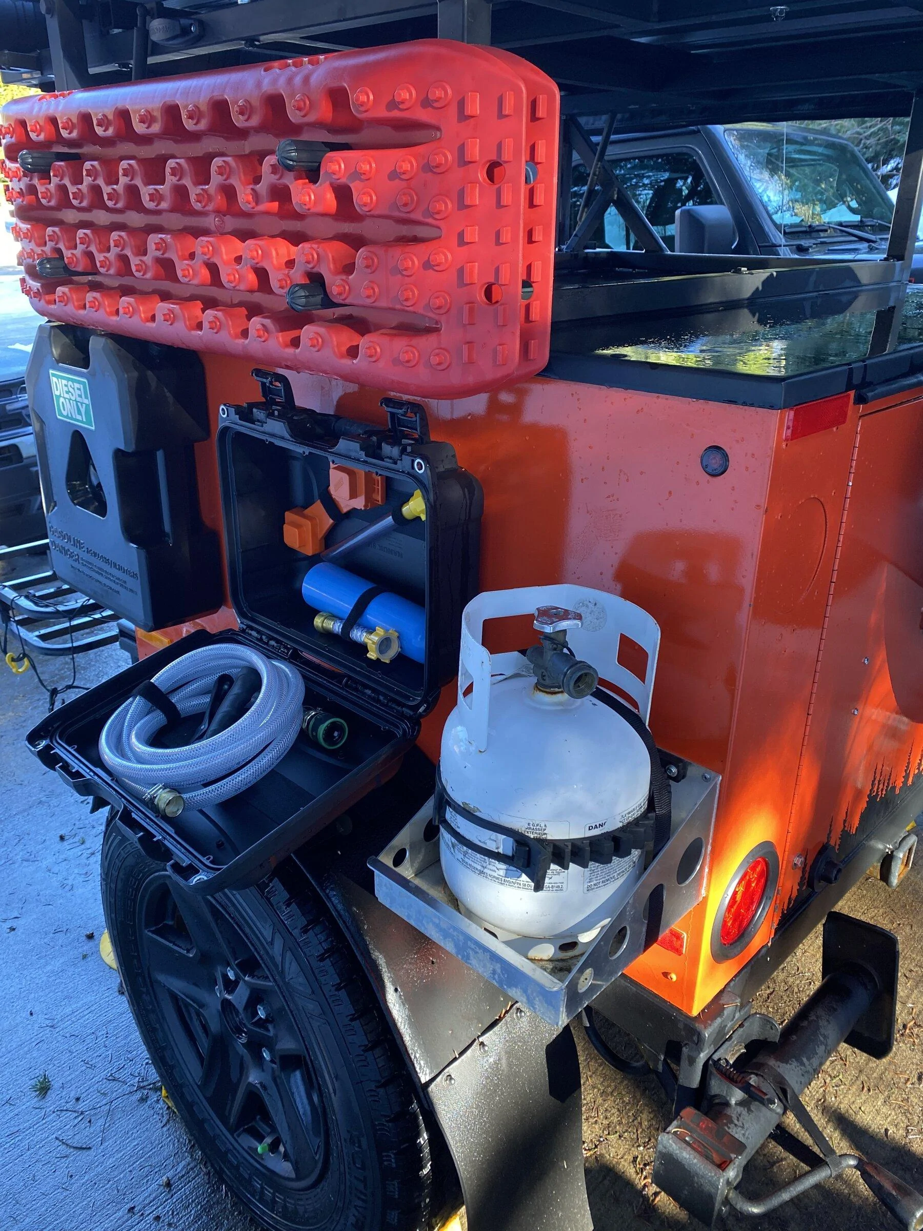 Jeep Gladiator Custom Overland trailer build 69ECD110-818A-4A78-B42D-4731379CE91A