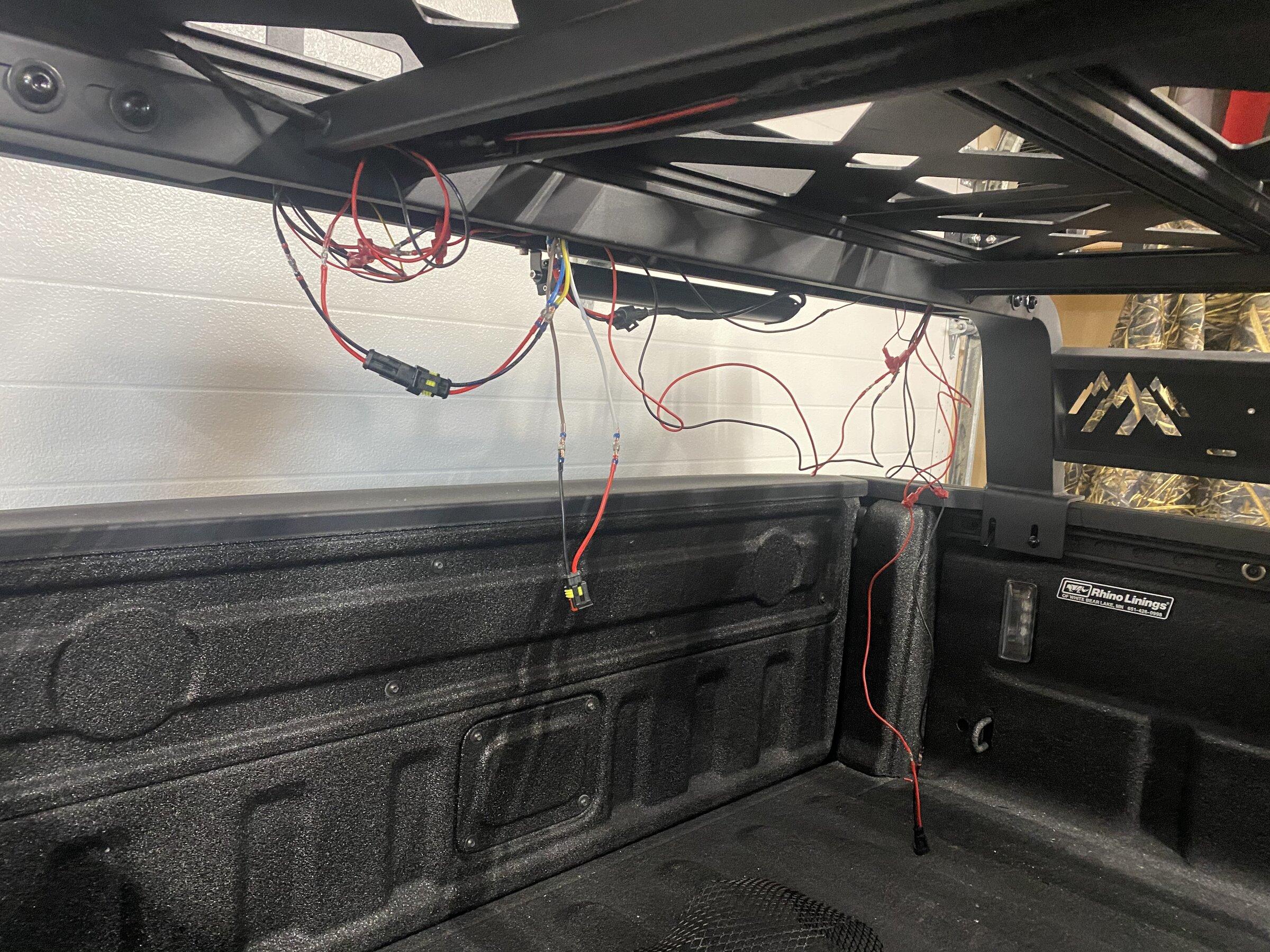 Jeep Gladiator Running wiring to bed/box for lights BE2A6F35-36E8-4727-A926-F7A80A4639BB