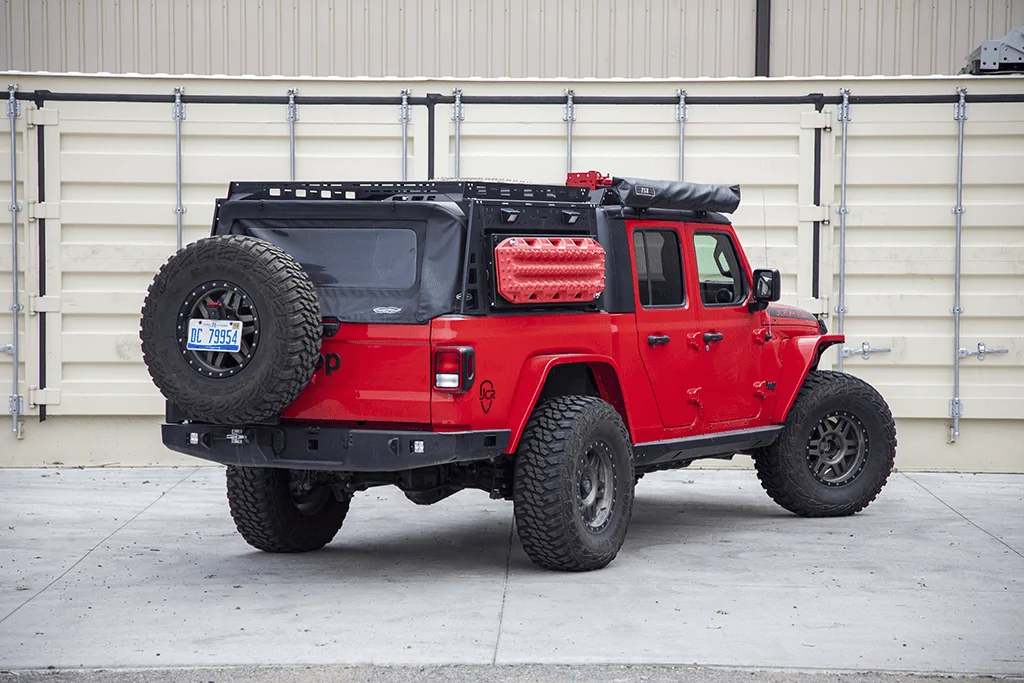 Jeep Gladiator Bed cover with rack 1643129493934